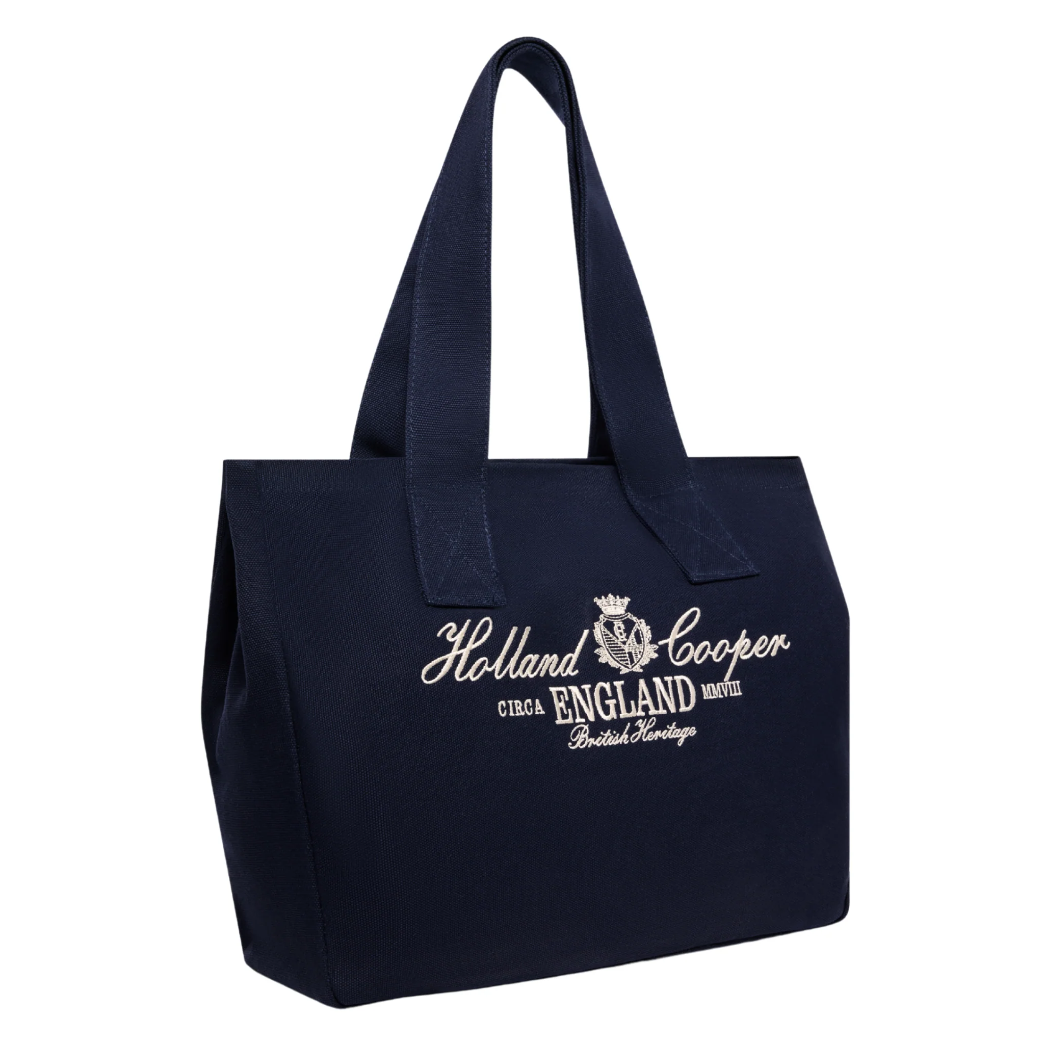 Womens Holland Cooper Navy/Ecru Essential Tote Bag - Image 4