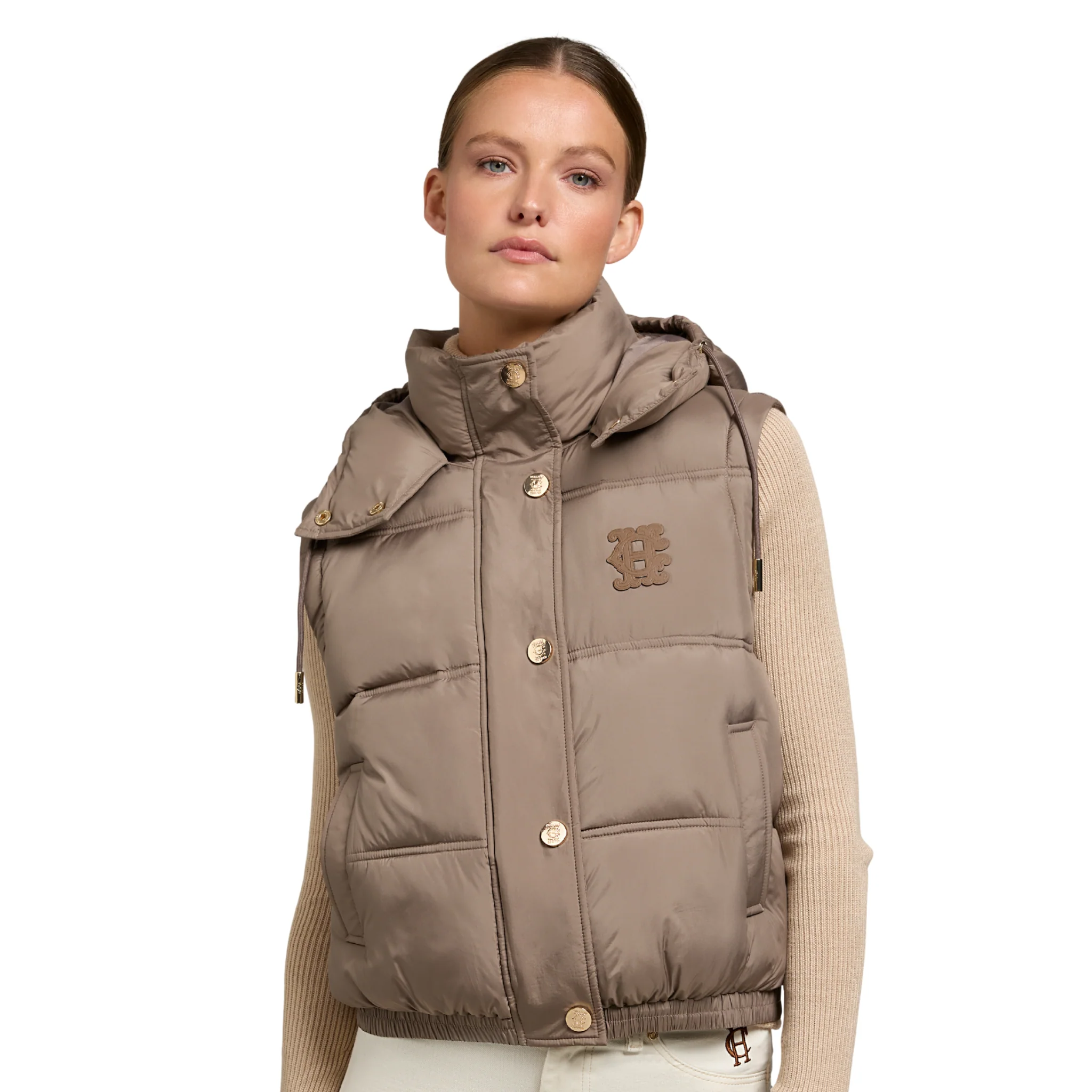 Womens Holland Cooper Porcini Milton Convertible Jacket - Image 3