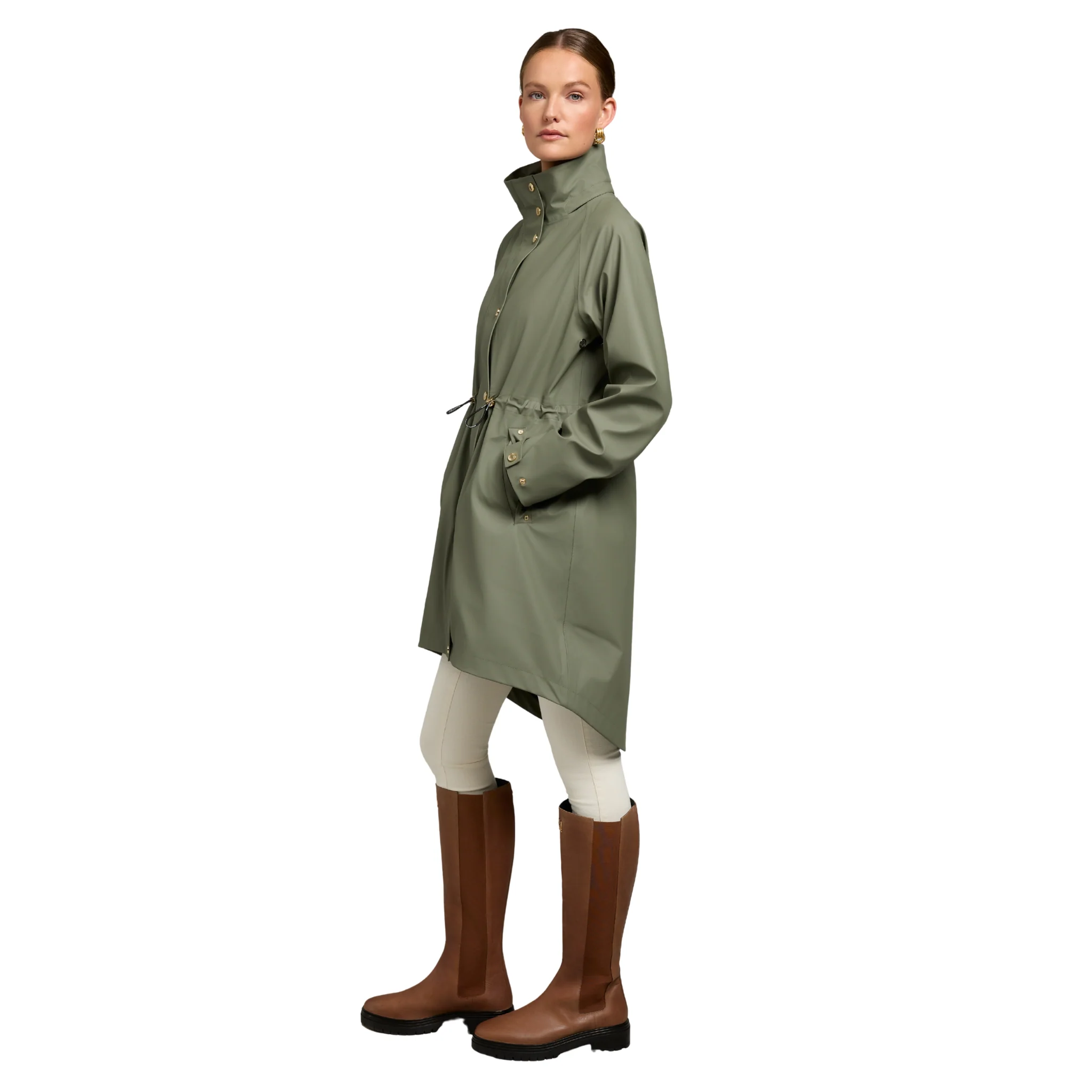 Womens Holland Cooper Sage Chartwell Parka - Image 4
