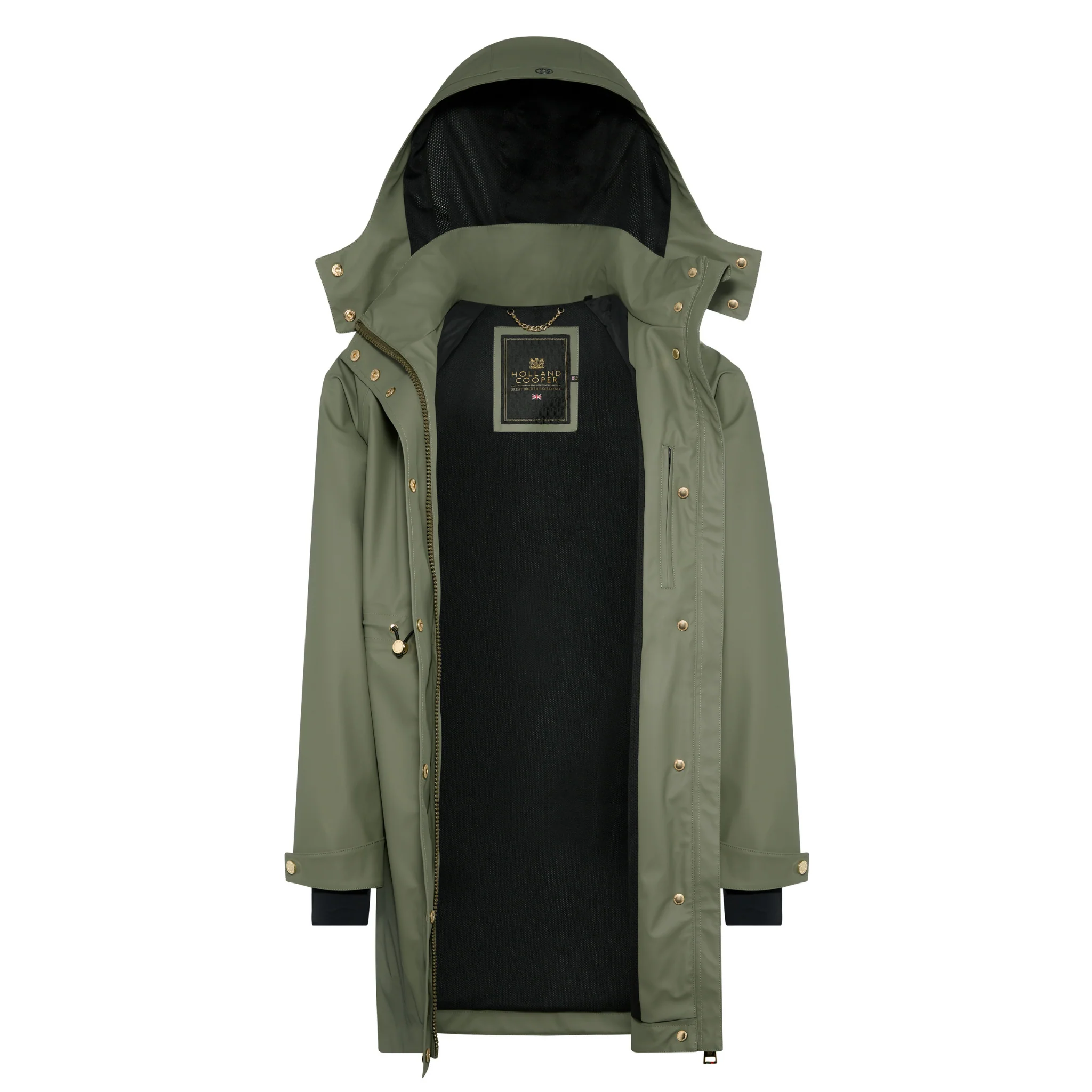Womens Holland Cooper Sage Chartwell Parka - Image 7