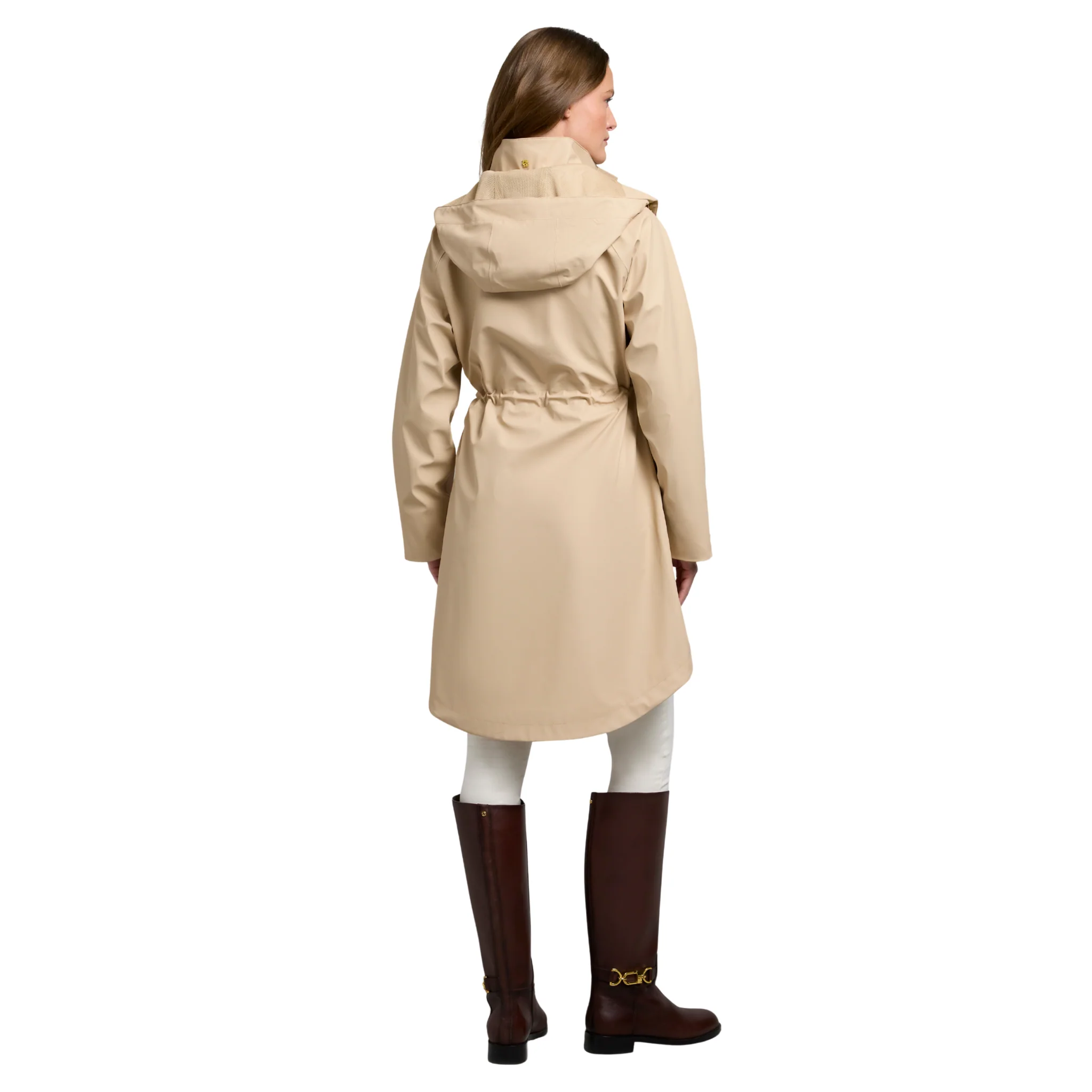 Womens Holland Cooper Sand Chartwell Rain Parka - Image 5