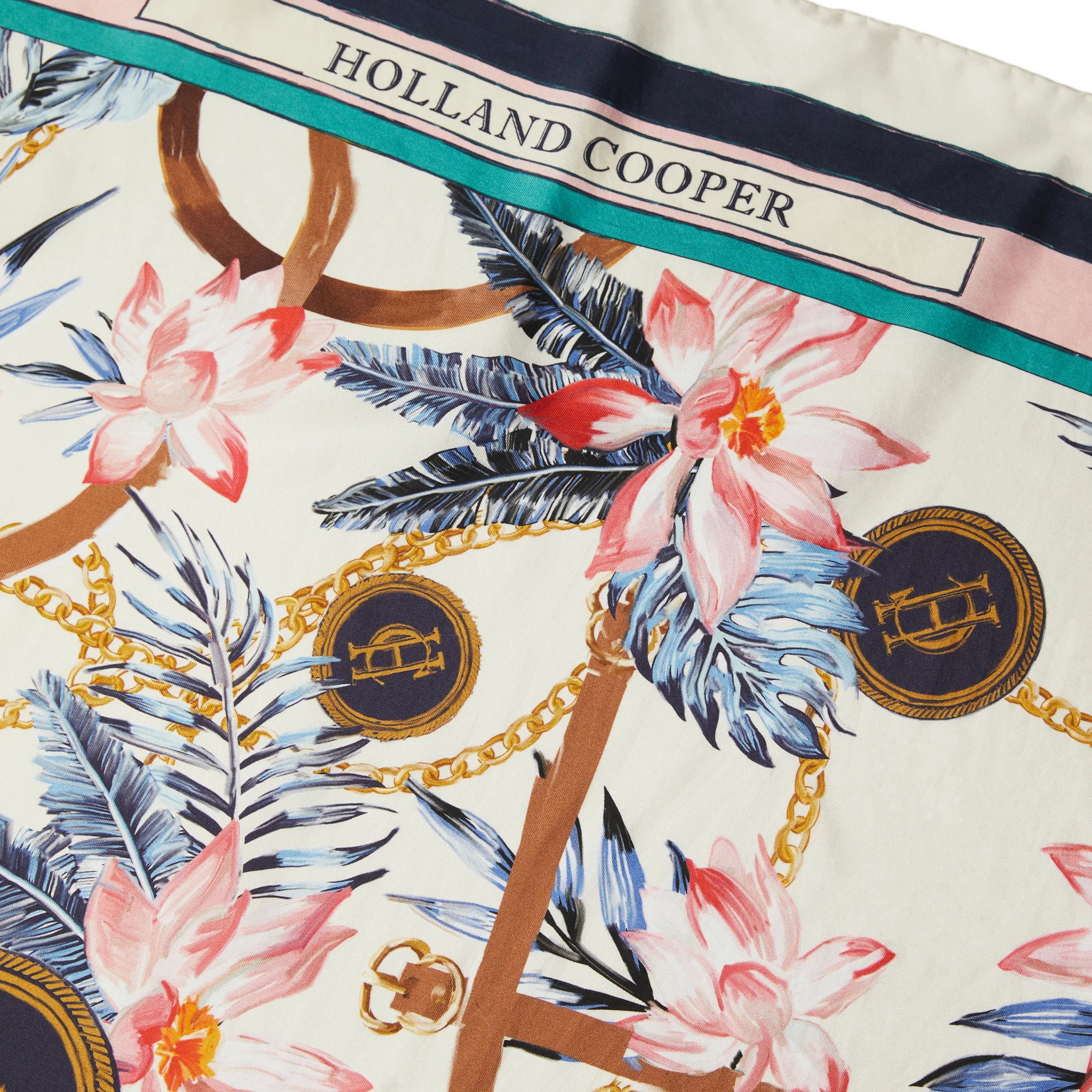 Womens Holland Cooper Seychelles Silk Scarf - Image 4