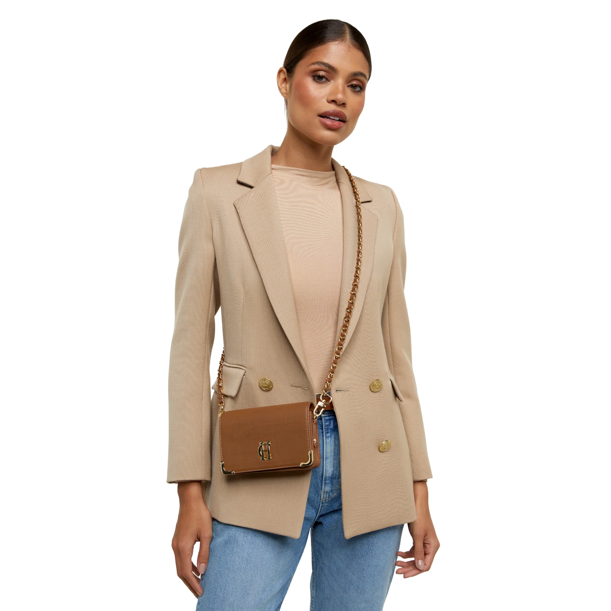 Womens Holland Cooper Tan Kensington Crossbody Bag - Image 2
