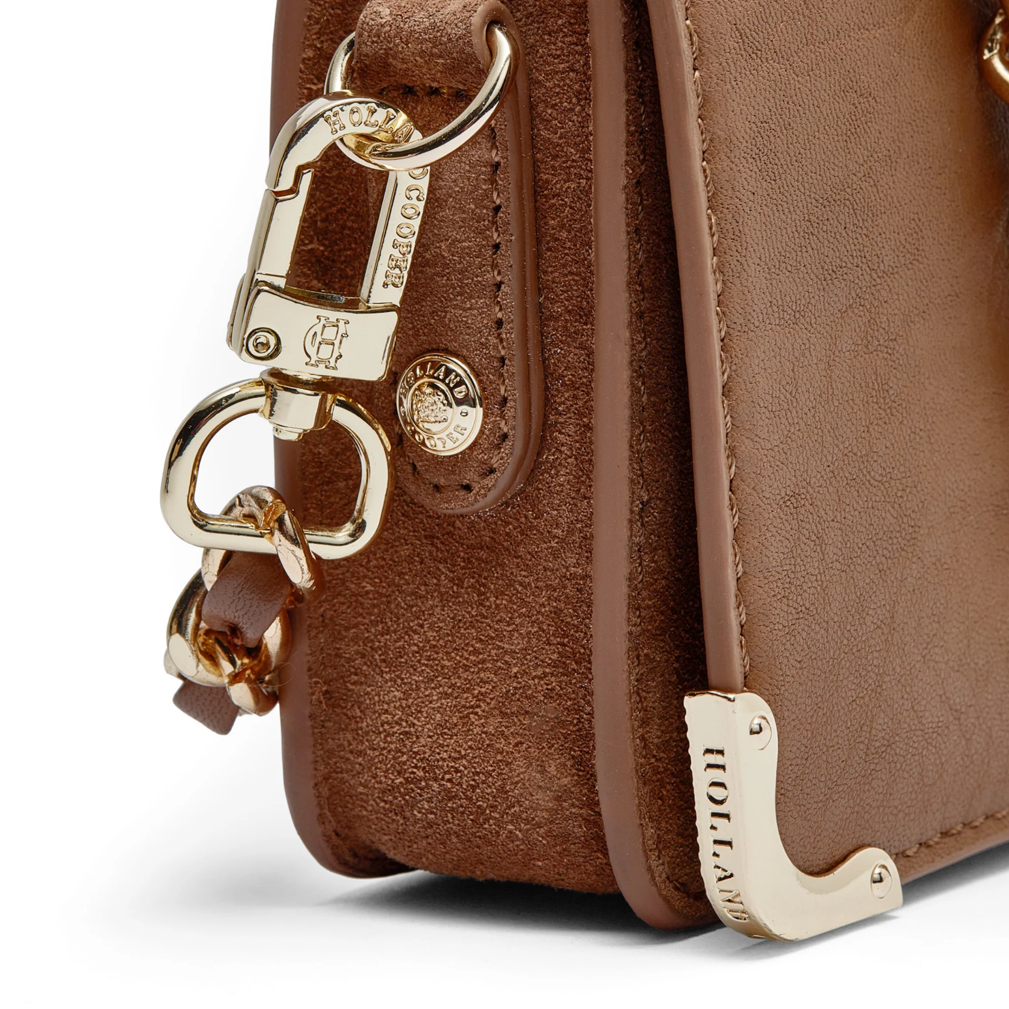 Womens Holland Cooper Tan Kensington Crossbody Bag - Image 8