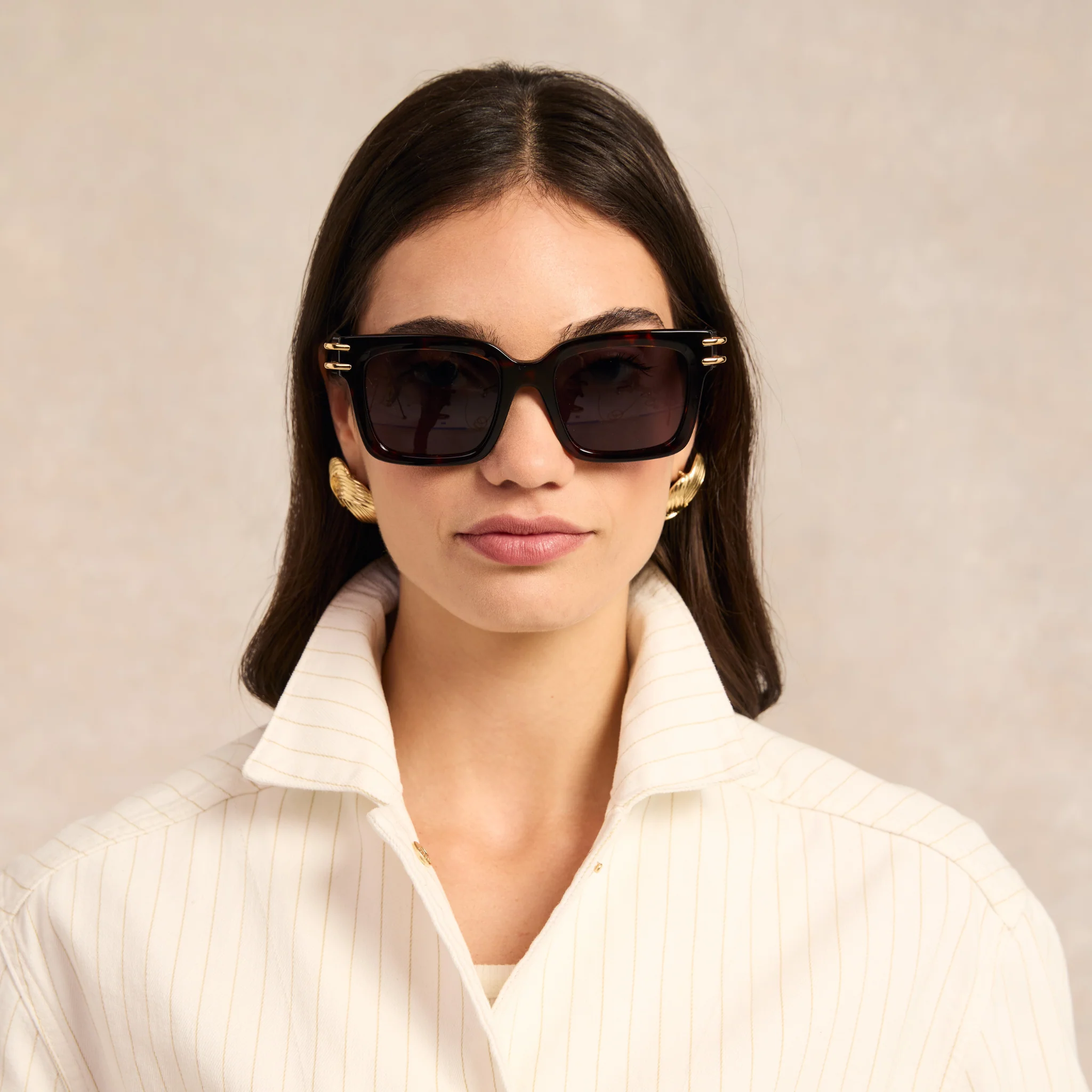 Womens Holland Cooper Tortoiseshell New York City Sunglasses - Image 3