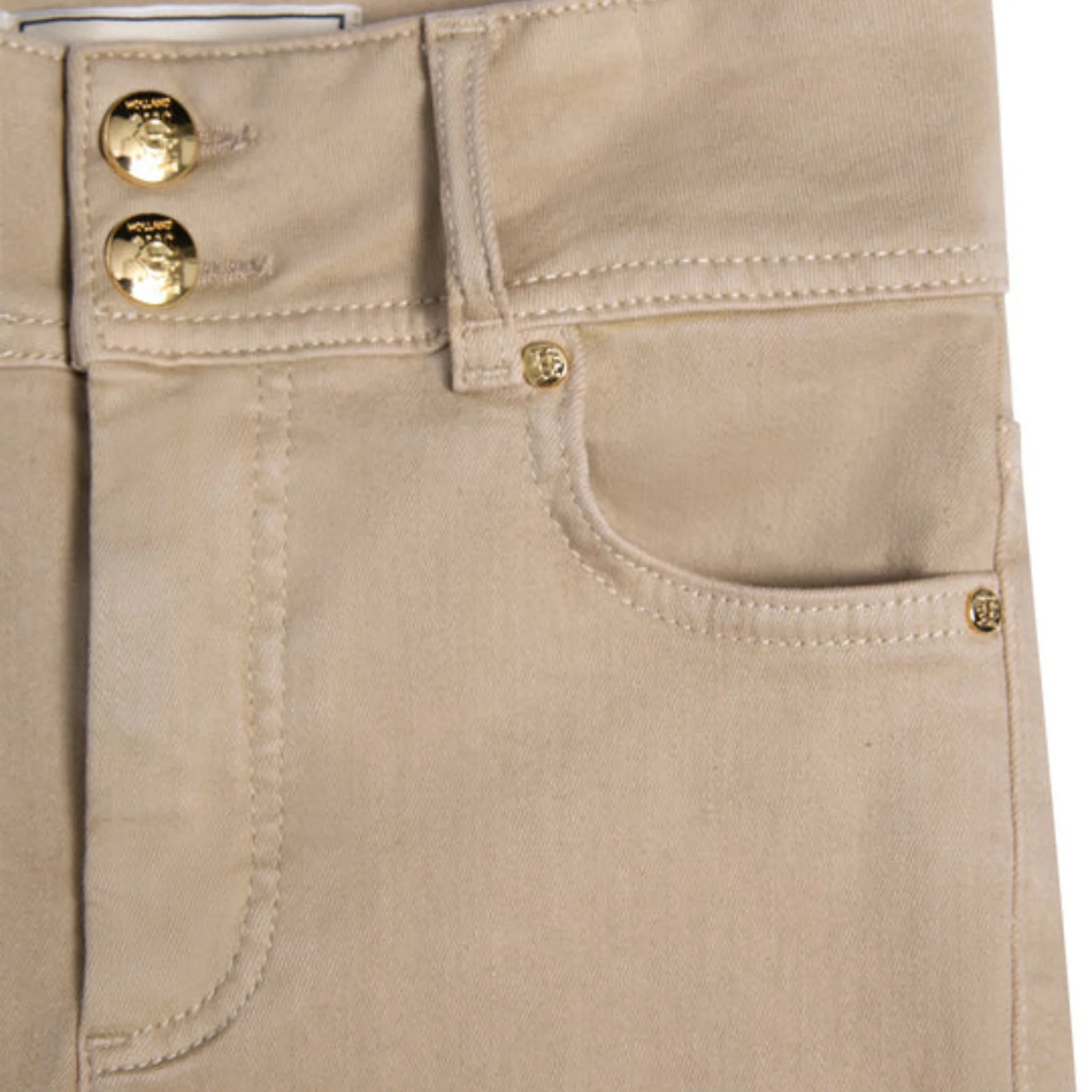 Womens Holland Cooper Washed Taupe Contour Skinny Jeans - Image 4