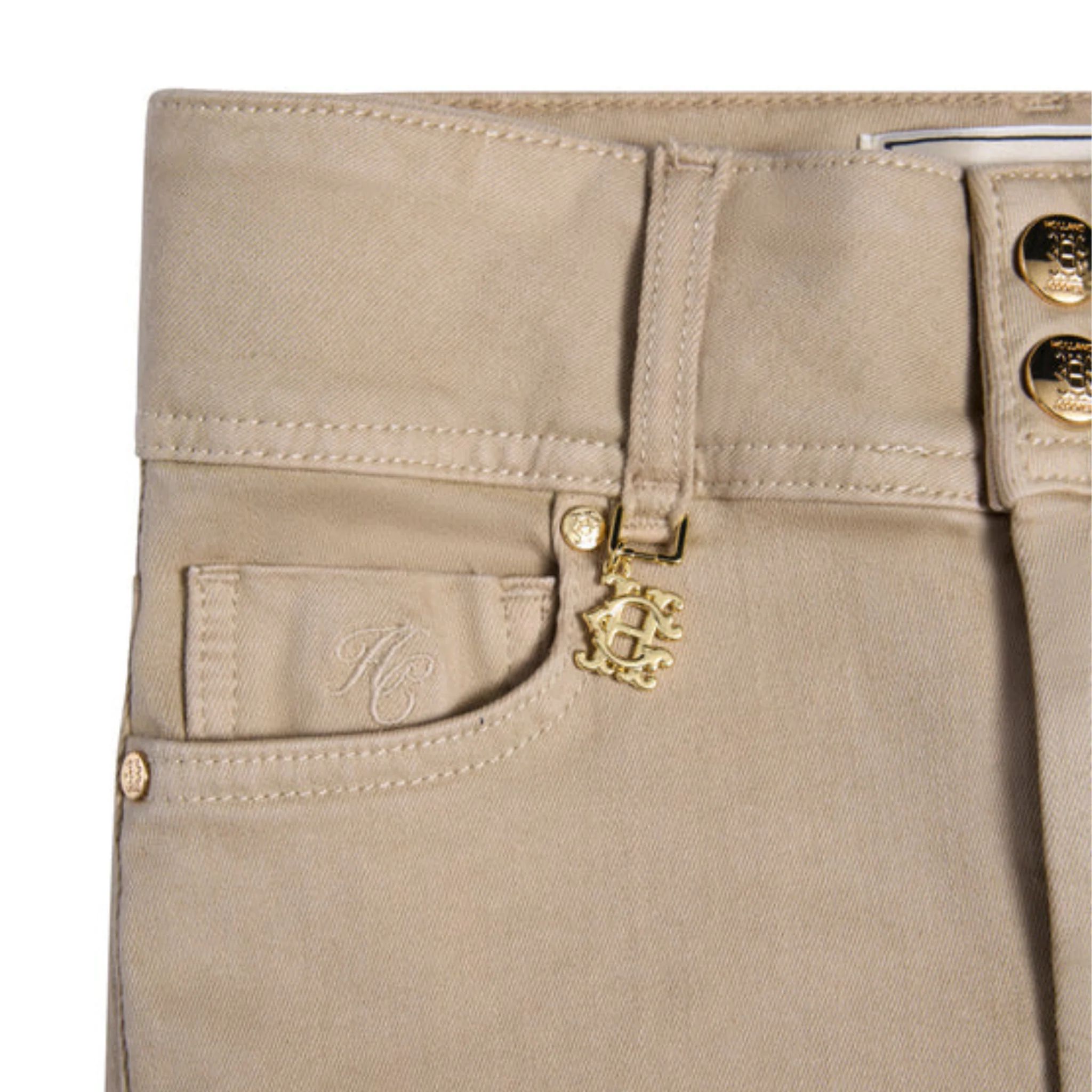 Womens Holland Cooper Washed Taupe Contour Skinny Jeans - Image 5