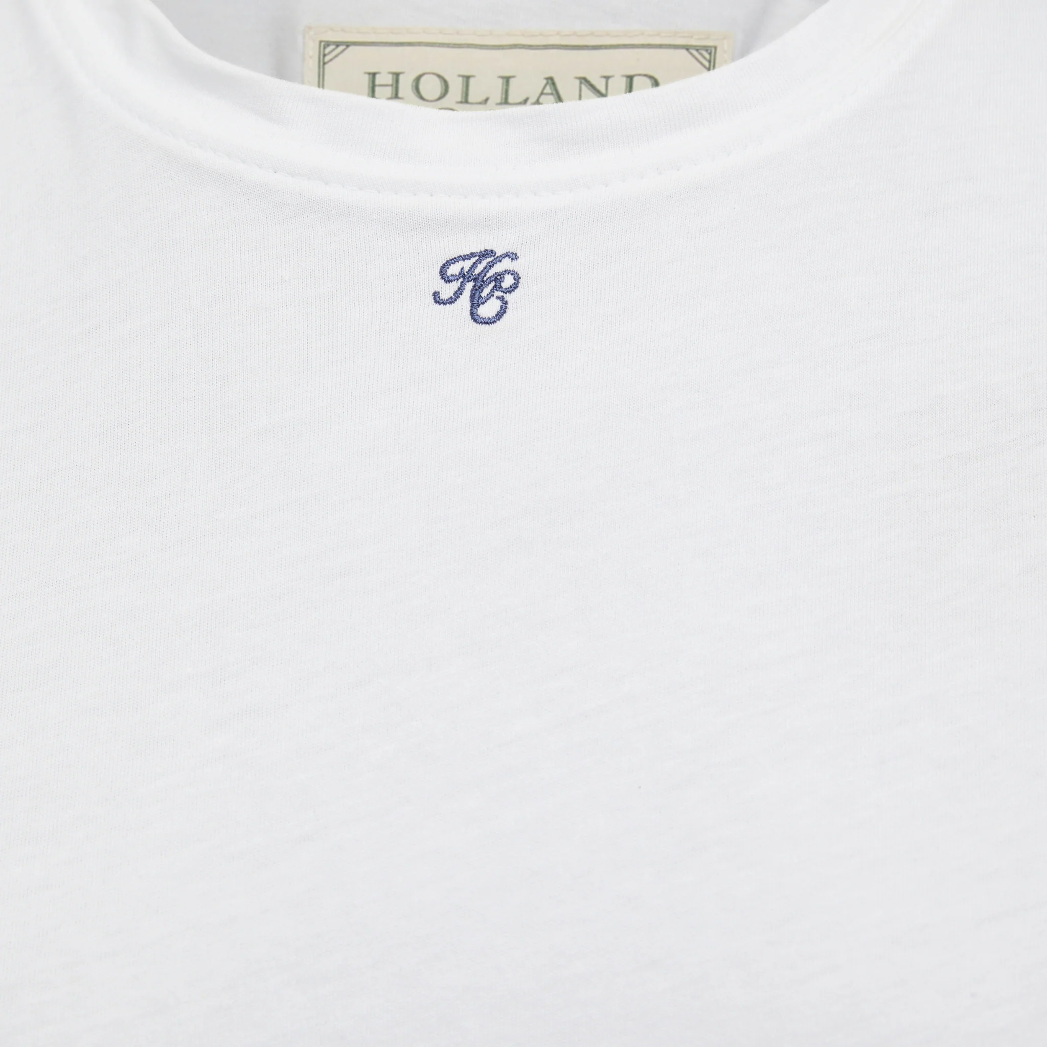 Womens Holland Cooper White Monogram Tee - Image 4