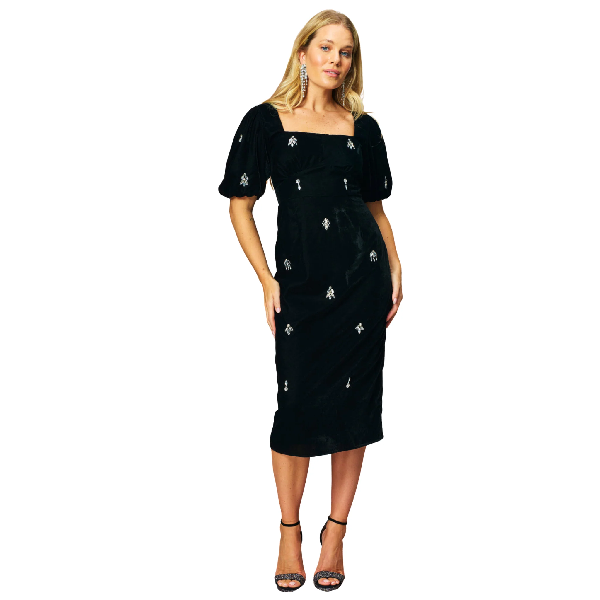 Womens Hope & Ivy Black The Bettina Dress - Image 2