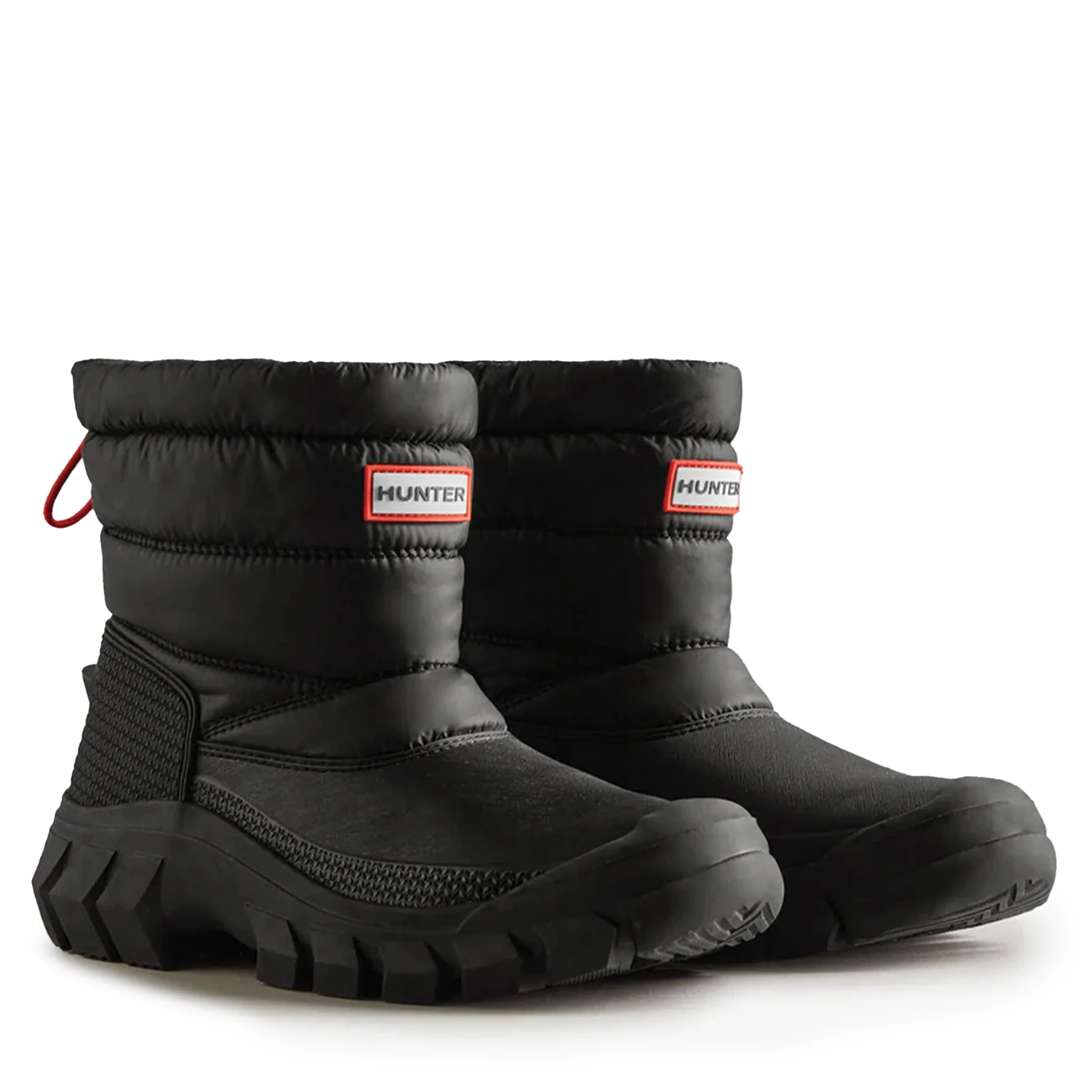 Womens Hunter Black Intrepid Short Snow Boot - Image 2