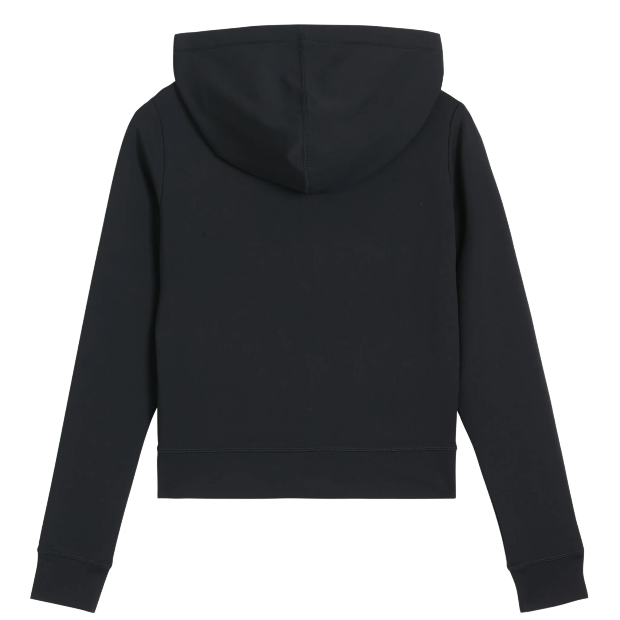 Womens Juicy Couture Black Ennis Activewear Peached Zip Up Hoodie - Image 2