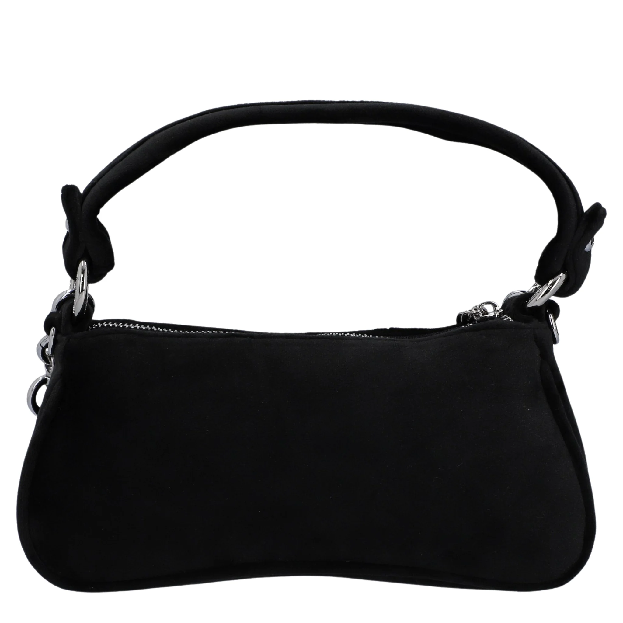 Womens Juicy Couture Black Kimberly Small Hobo Shoulder Crossbody Bag - Image 3