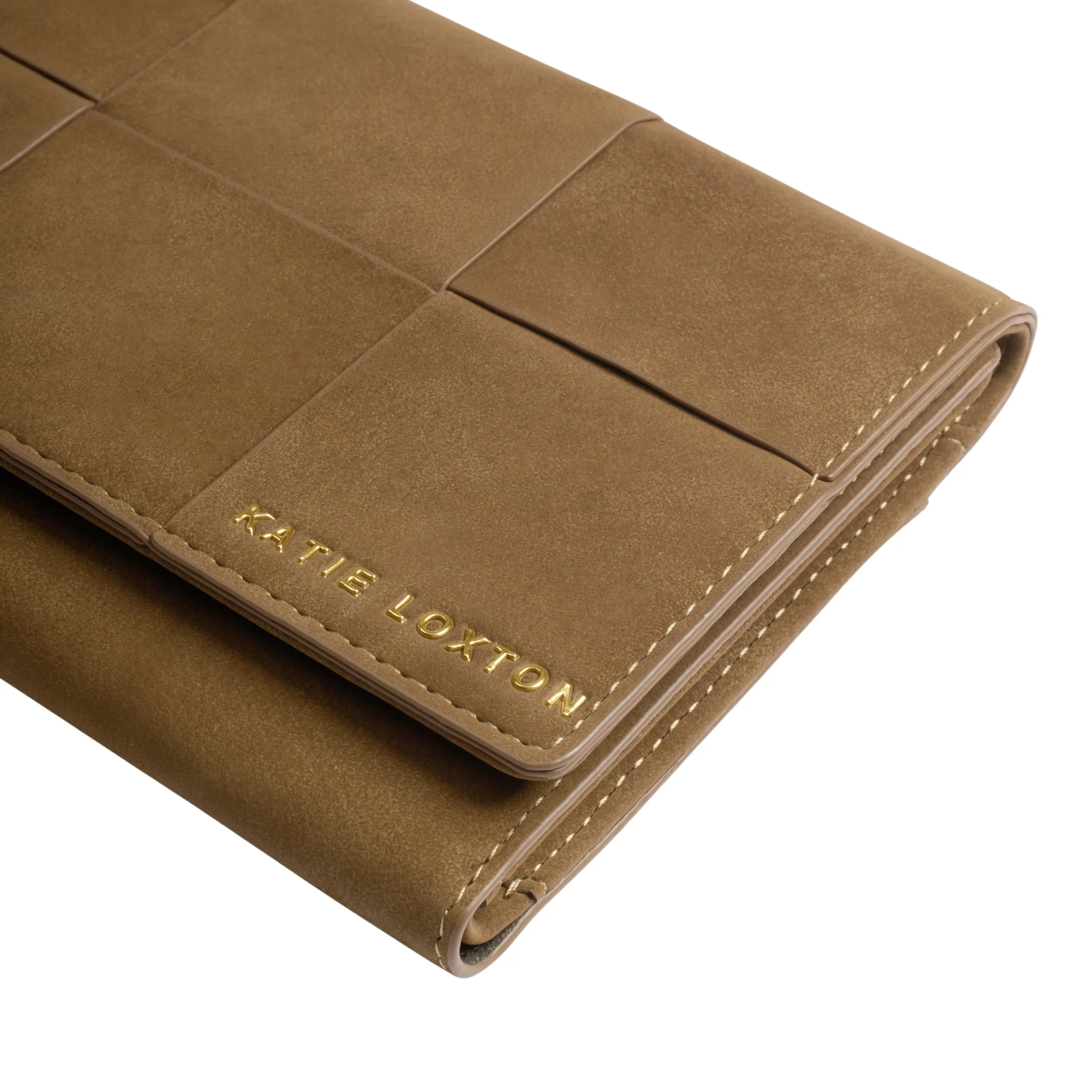 Womens Katie Loxton Caramel Taya Woven Purse - Image 4