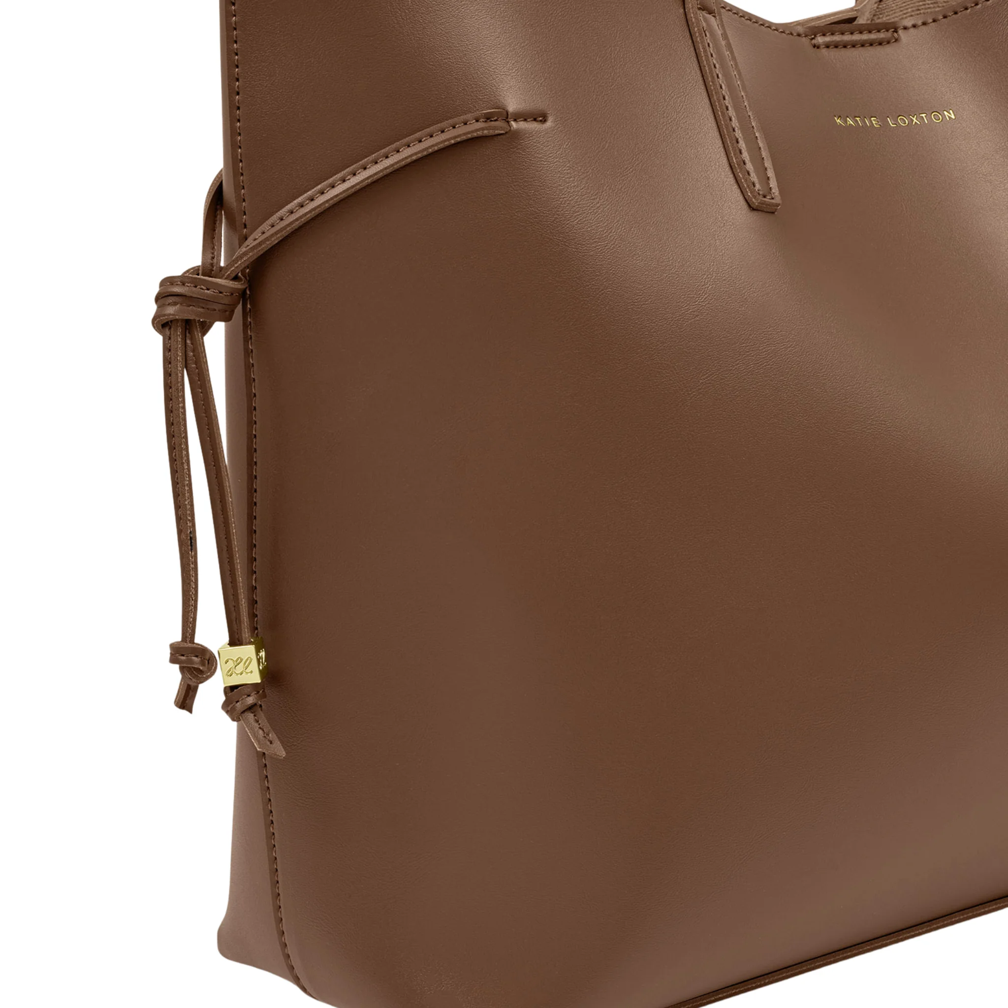 Womens Katie Loxton Chocolate Emilie Tote Bag - Image 2
