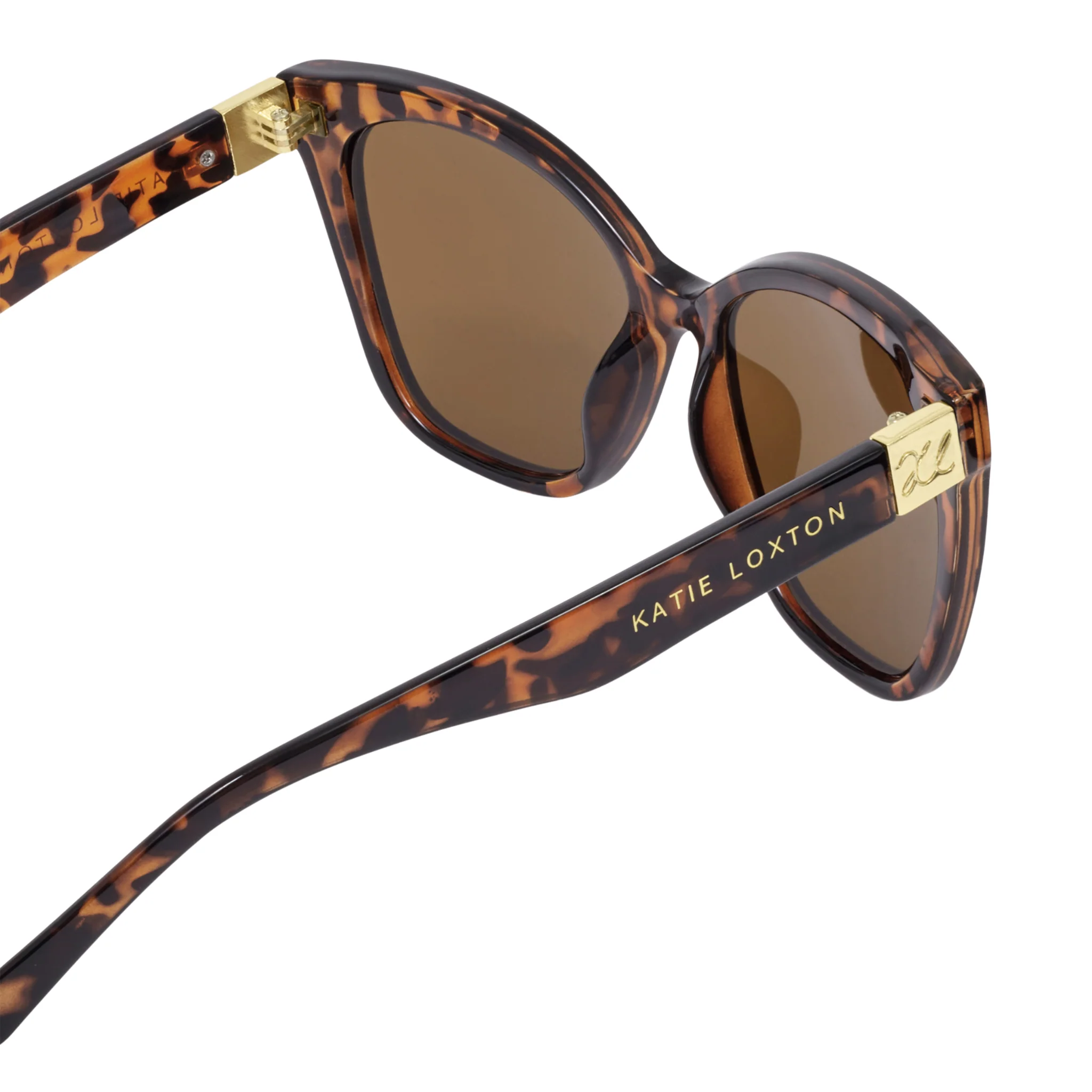 Womens Katie Loxton Dark Tortoiseshell Mykonos Sunglasses - Image 2