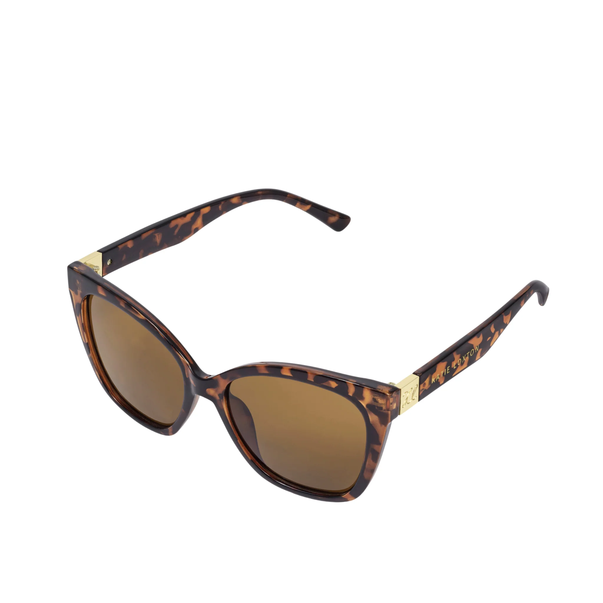 Womens Katie Loxton Dark Tortoiseshell Mykonos Sunglasses - Image 4