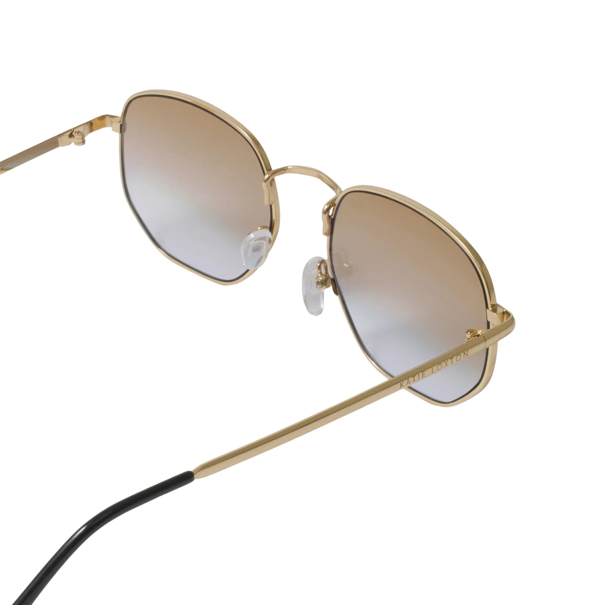 Womens Katie Loxton Gold Frame Cali Sunglasses - Image 3