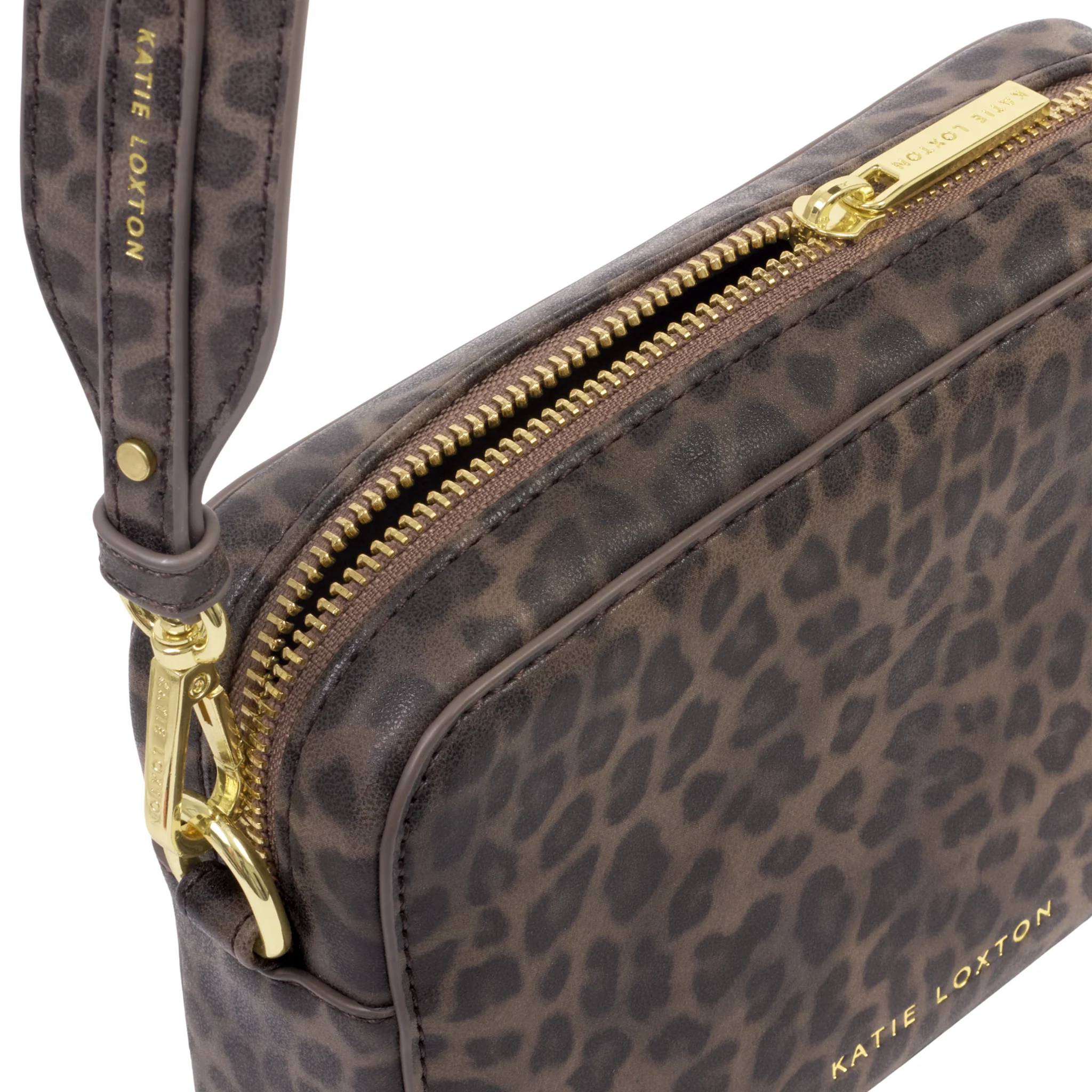 Womens Katie Loxton Leopard Avery Small Crossbody Bag - Image 4