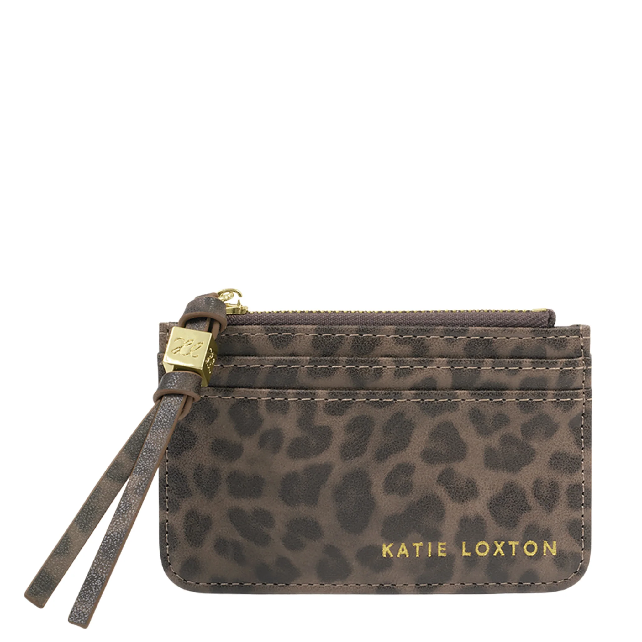 Womens Katie Loxton Leopard Gift Boxed Coin & Cardholder - Image 3