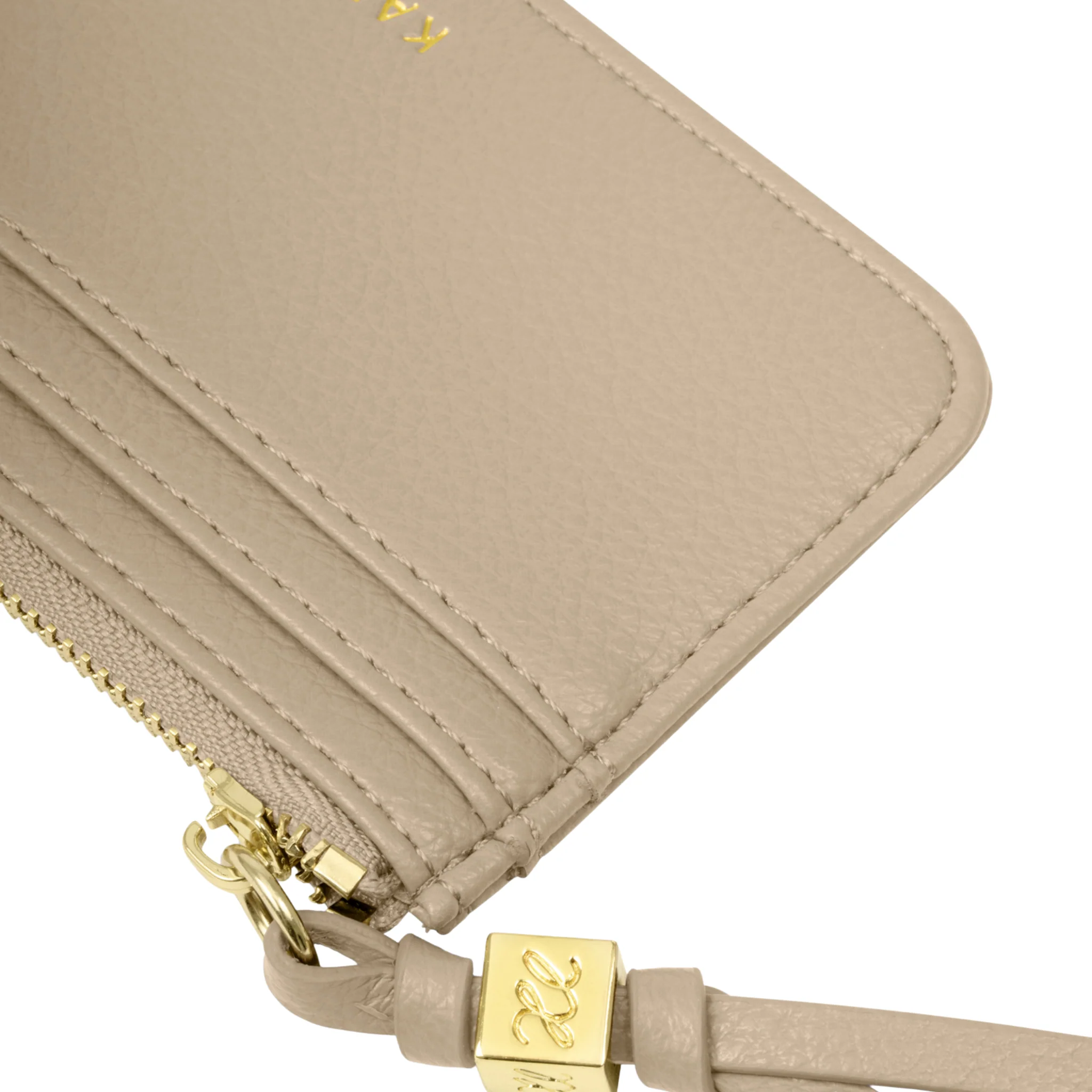 Womens Katie Loxton Light Taupe Gift Boxed Coin & Cardholder - Image 4