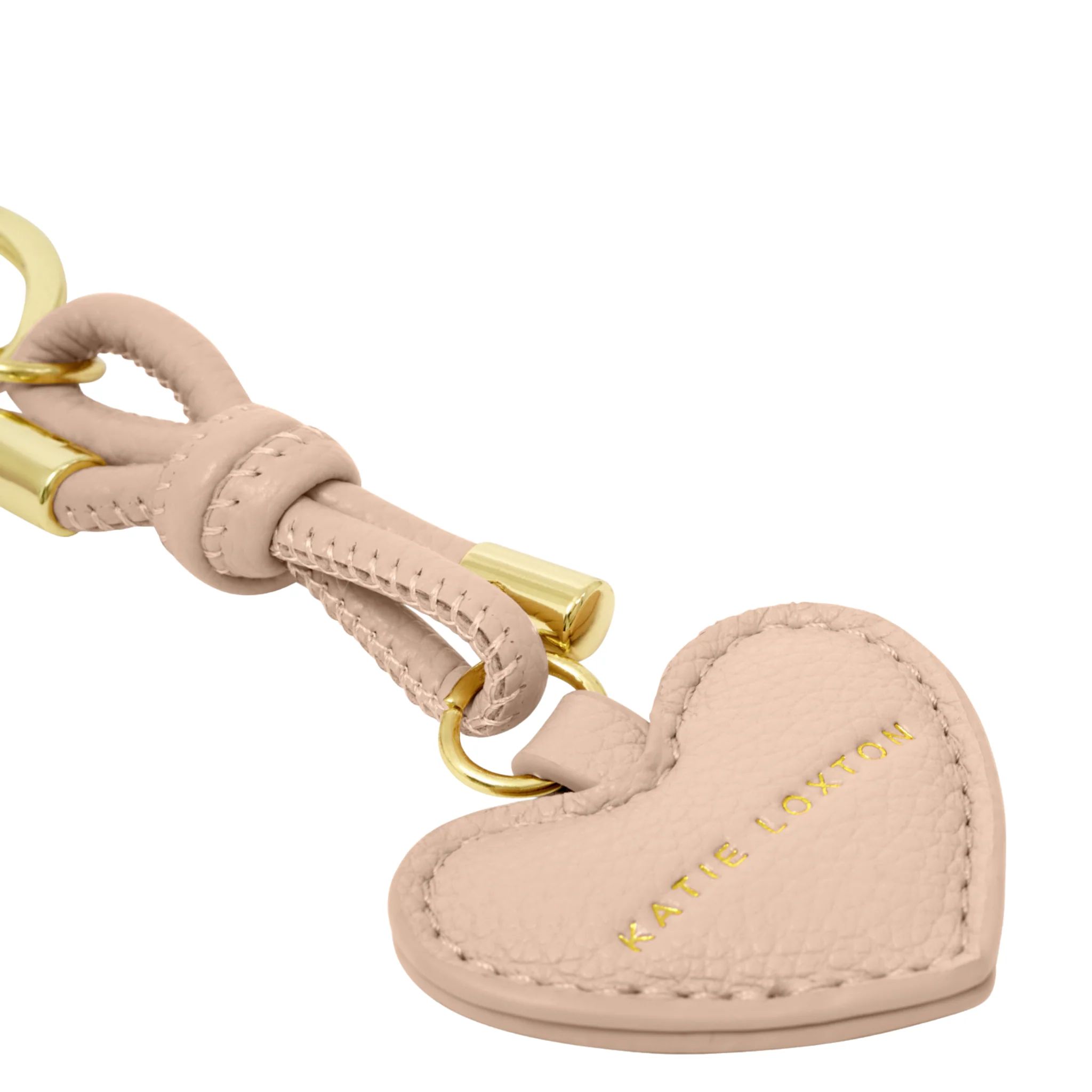 Womens Katie Loxton Nude Pink Key To My Heart Gift Boxed Keyring - Image 2