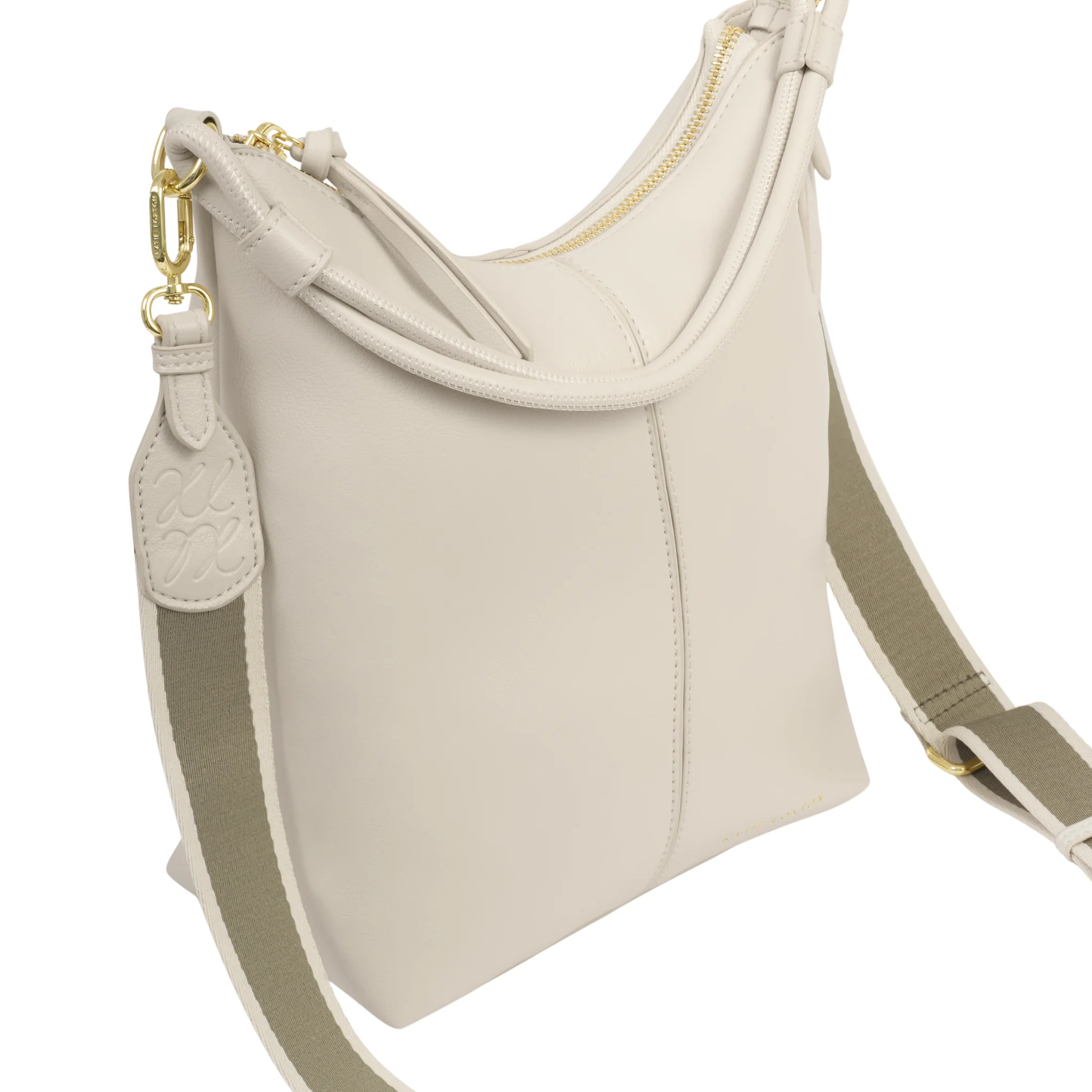 Womens Katie Loxton Oyster Hallie Satchel Bag - Image 2