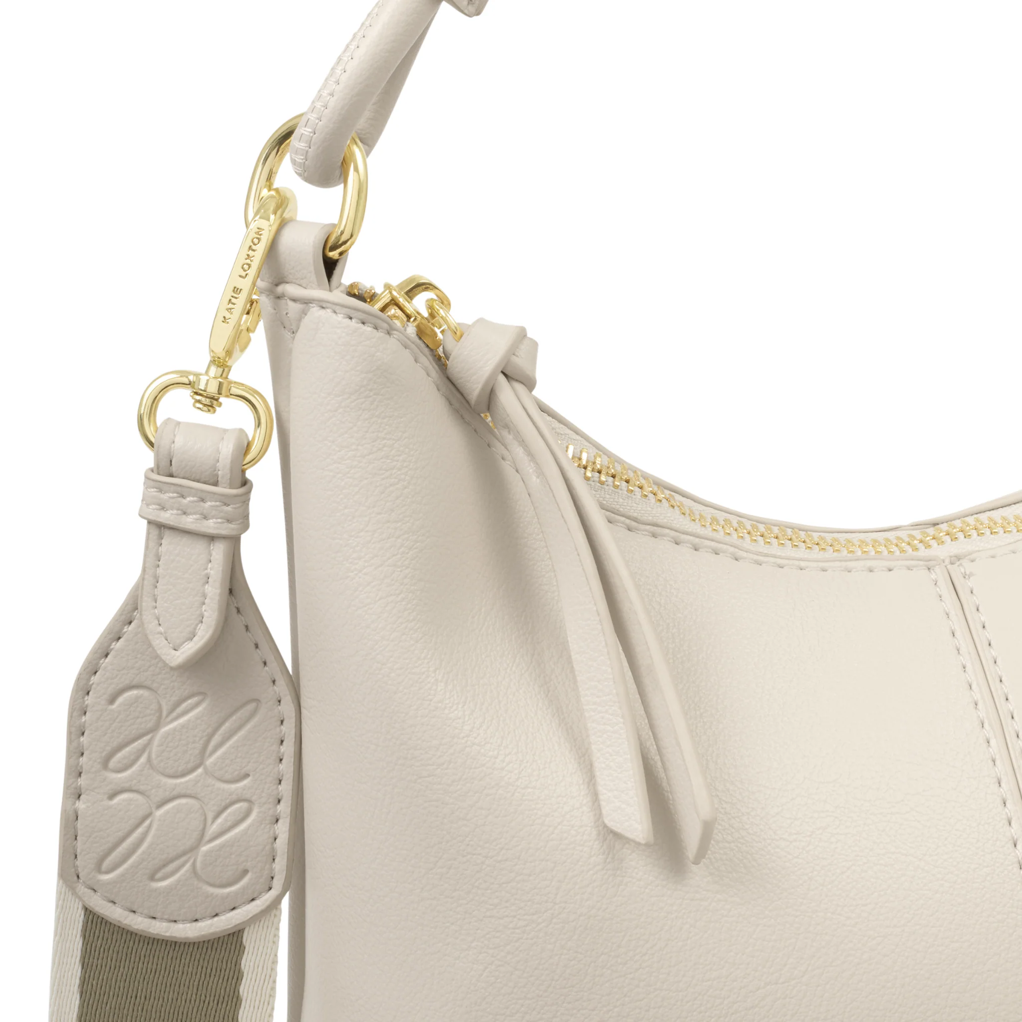 Womens Katie Loxton Oyster Hallie Satchel Bag - Image 4