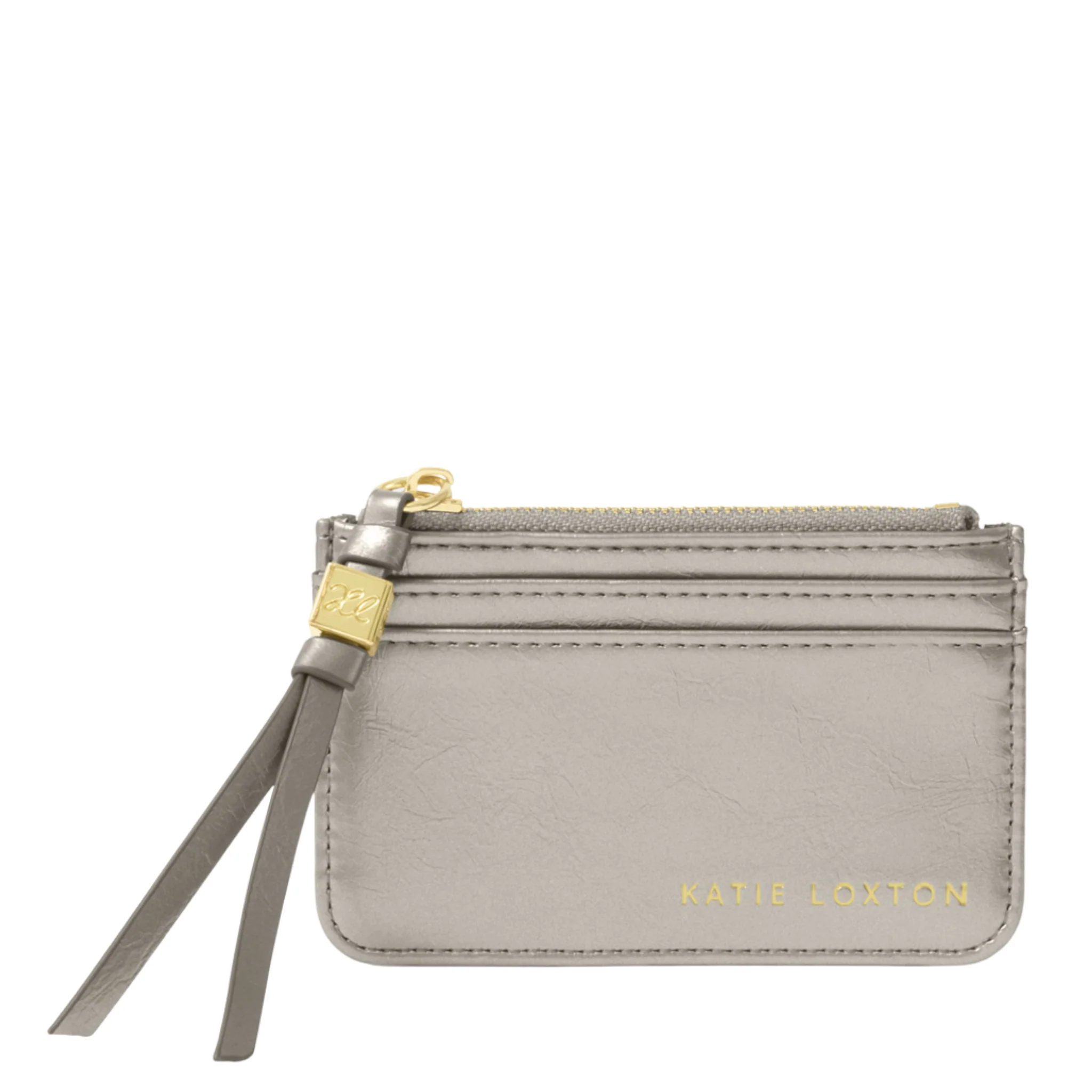Womens Katie Loxton Pewter Gift Boxed Coin & Cardholder - Image 2