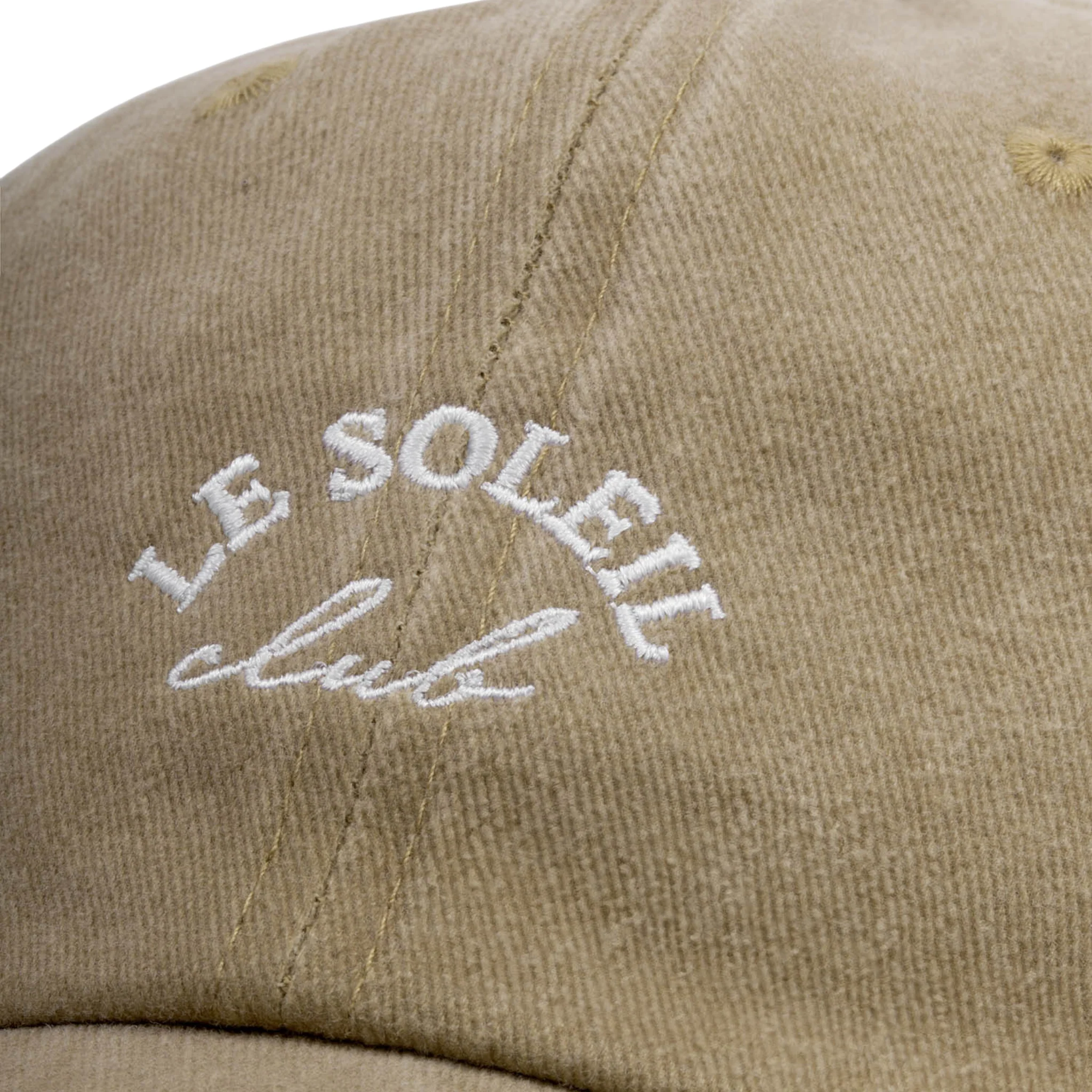 Womens Katie Loxton Taupe Le Soleil Embroidered Cap - Image 3