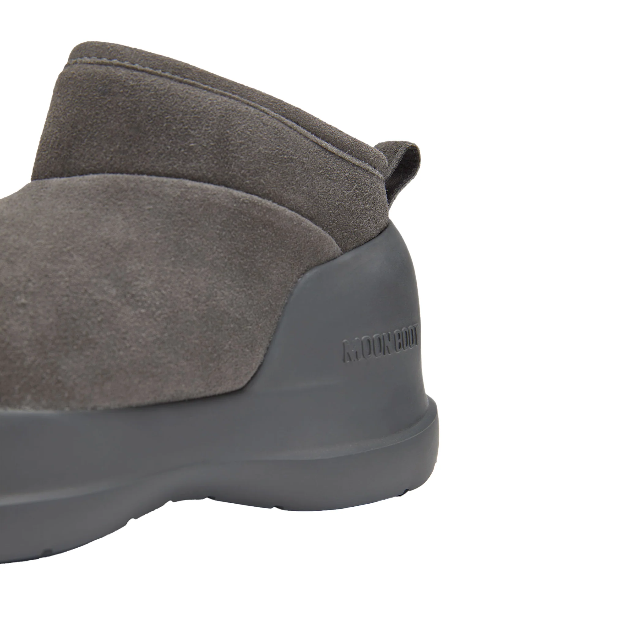 Womens Moon Boot Anthracite Luna Low Boot Suede - Image 3