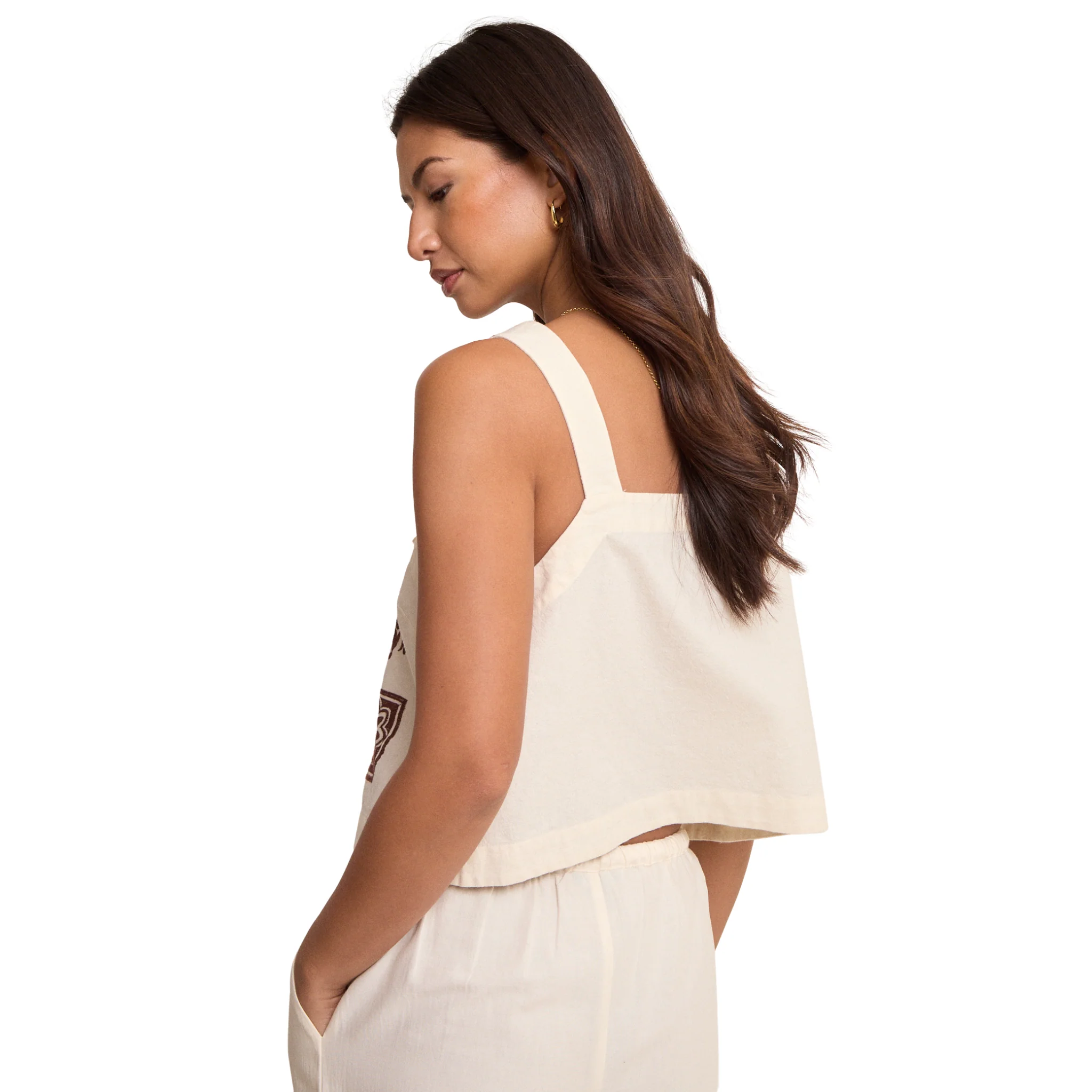 Womens Nobody's Child Cream Topaz Top - Image 4