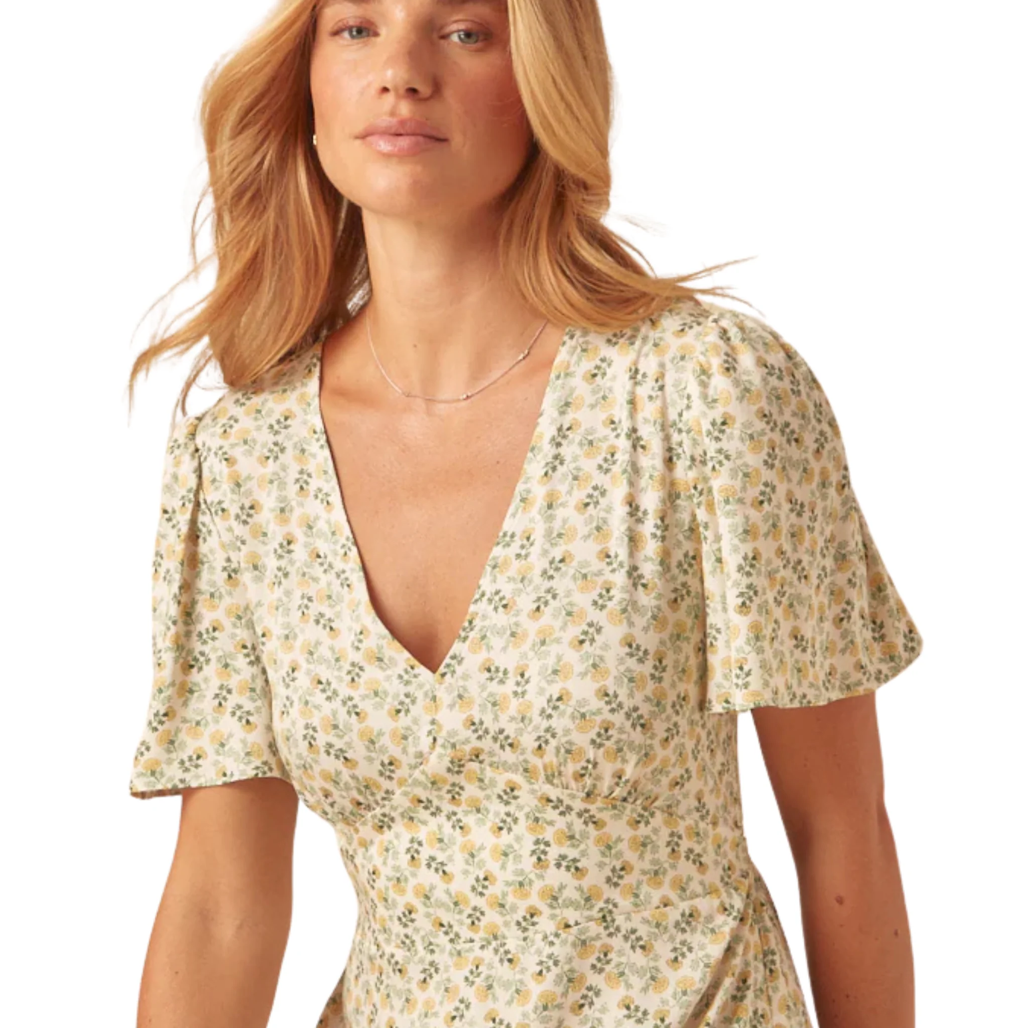 Womens Nobody's Child Green Atlas Midi Dress - Image 3