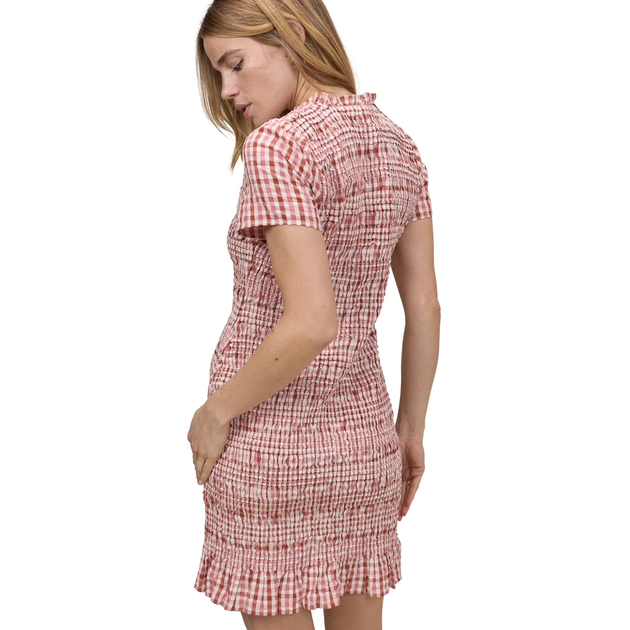 Womens Nobody's Child Pink Martha Mini Dress - Image 3