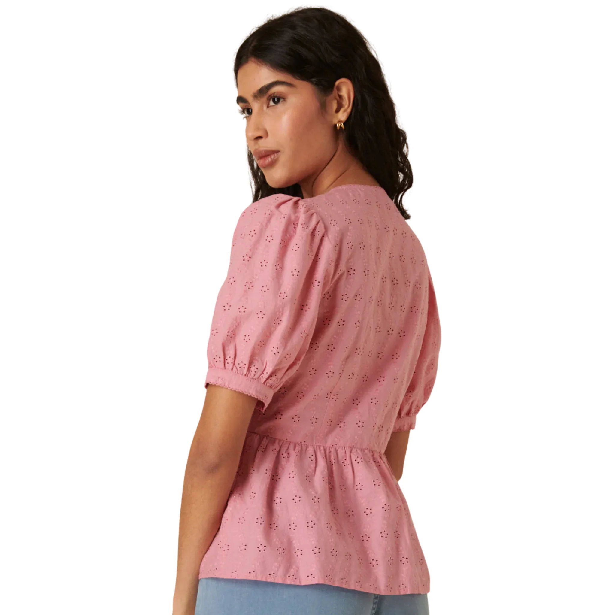 Womens Nobody's Child Pink Ria S/s Blouse - Image 4