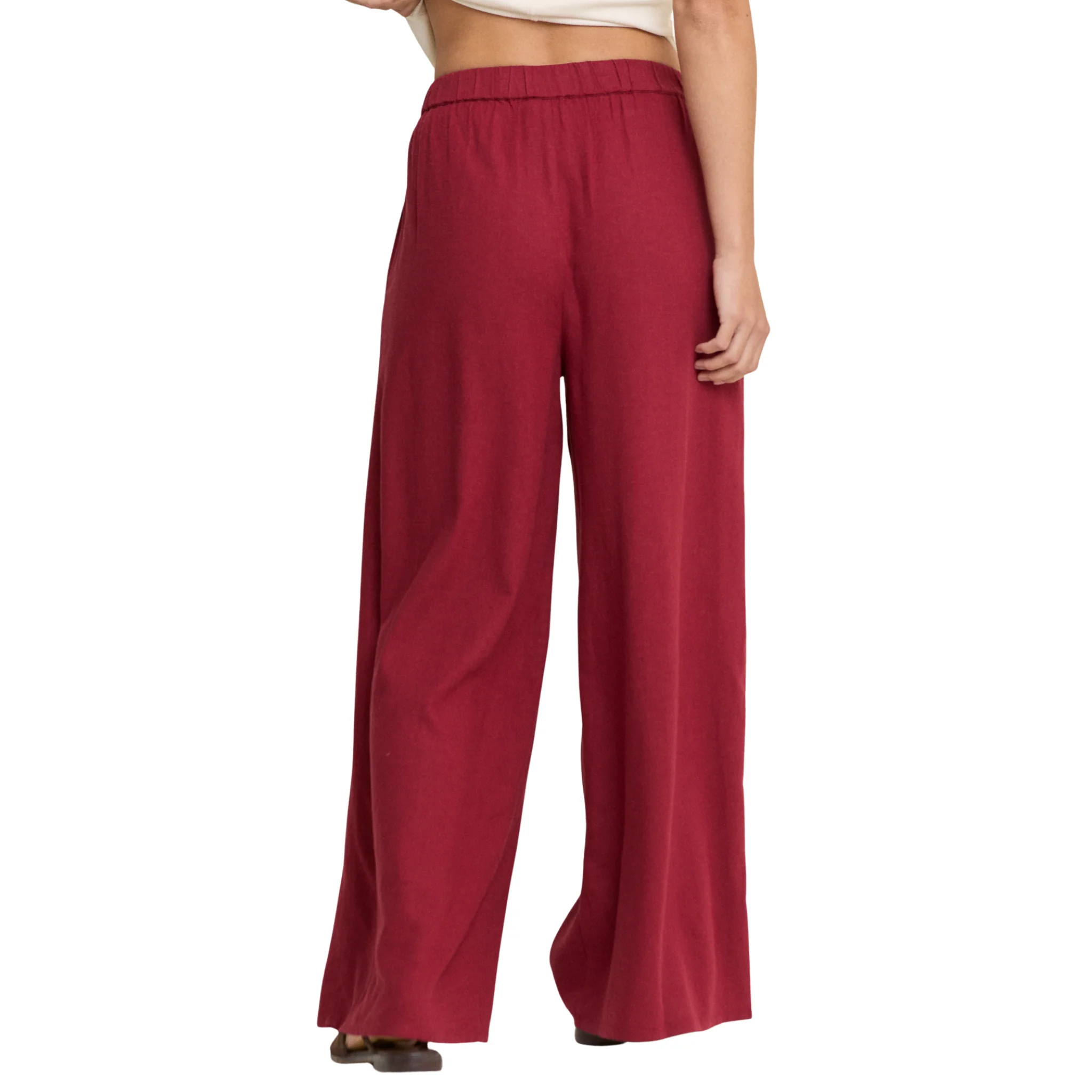 Womens Nobody's Child Red Jerrow Trousers - Image 3