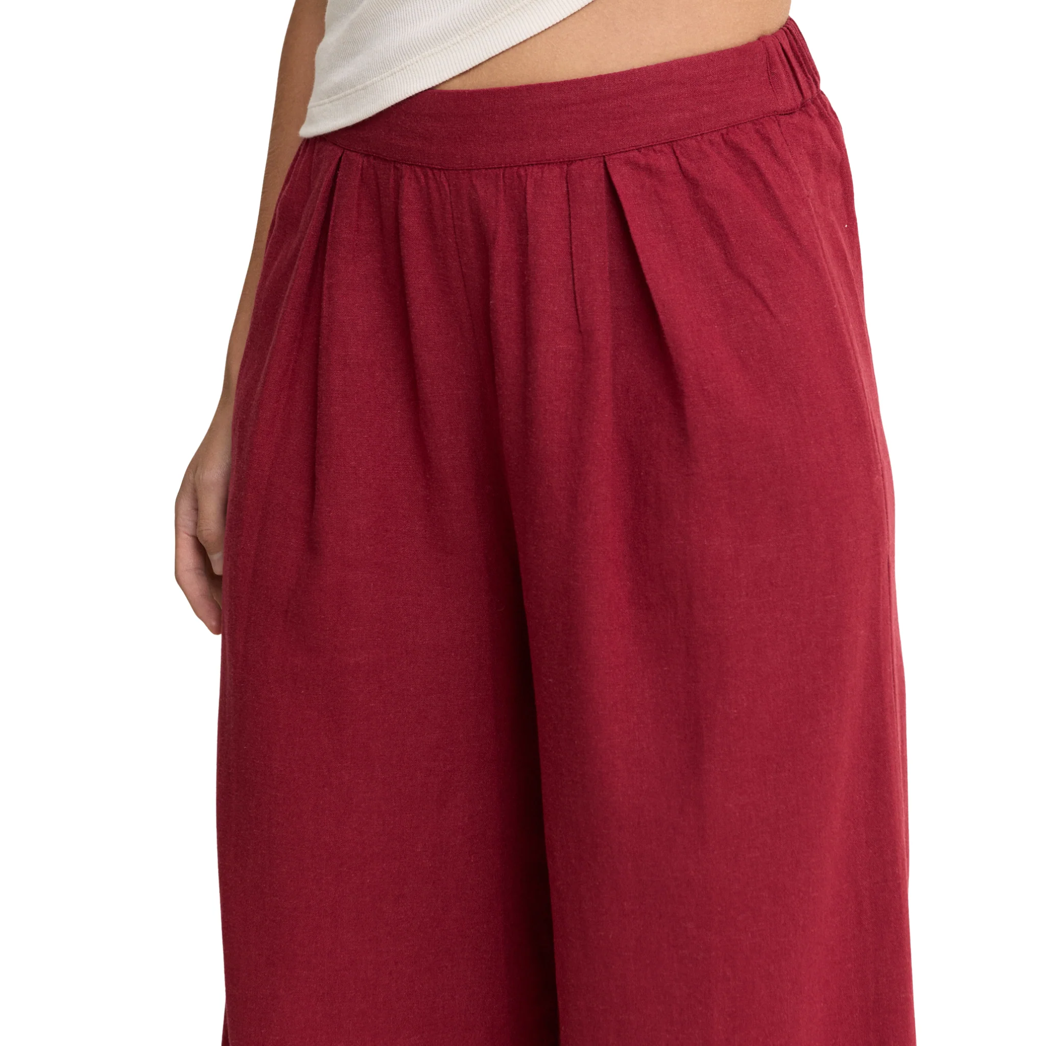 Womens Nobody's Child Red Jerrow Trousers - Image 4
