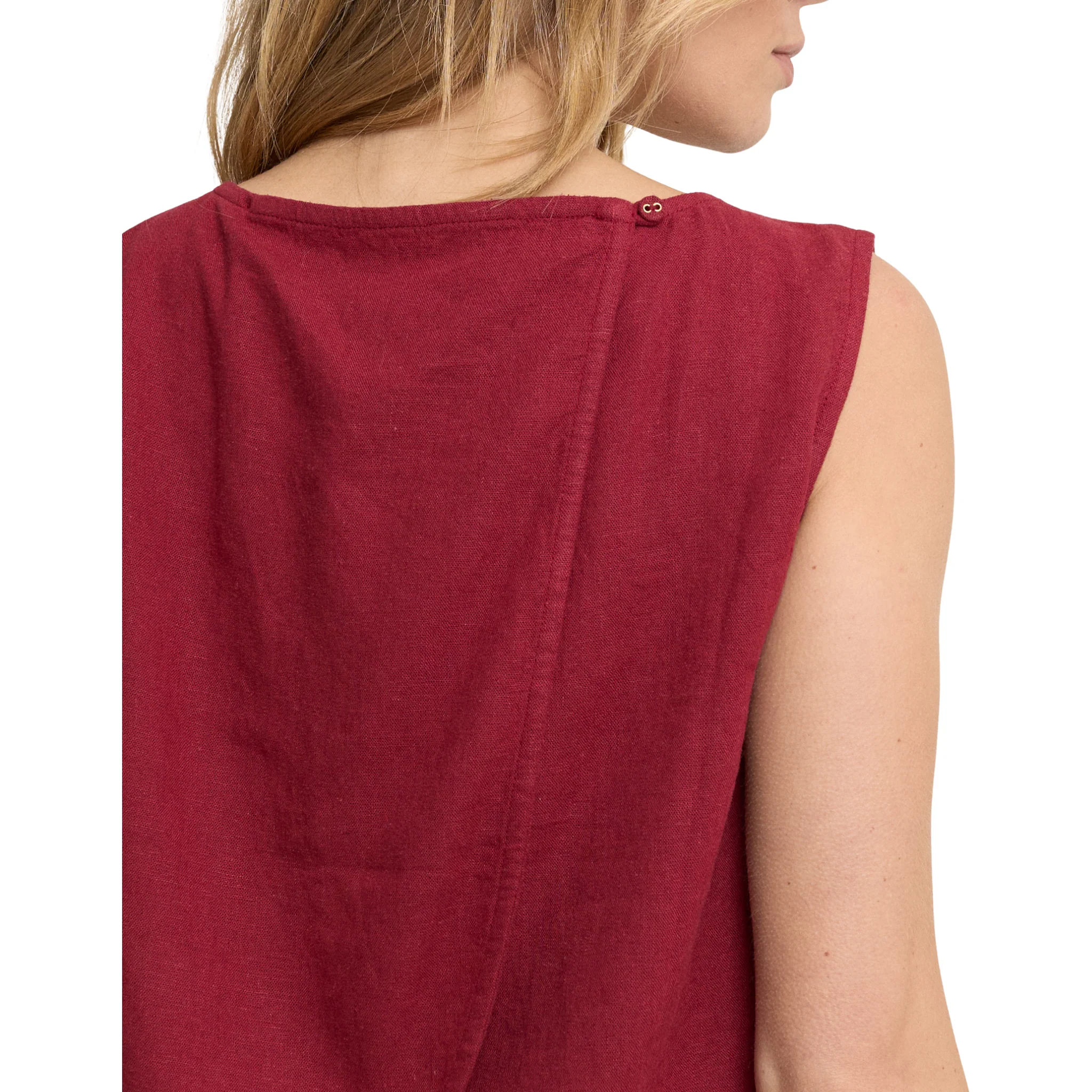 Womens Nobody's Child Red Tulip Wrap Detail Tank Top - Image 6