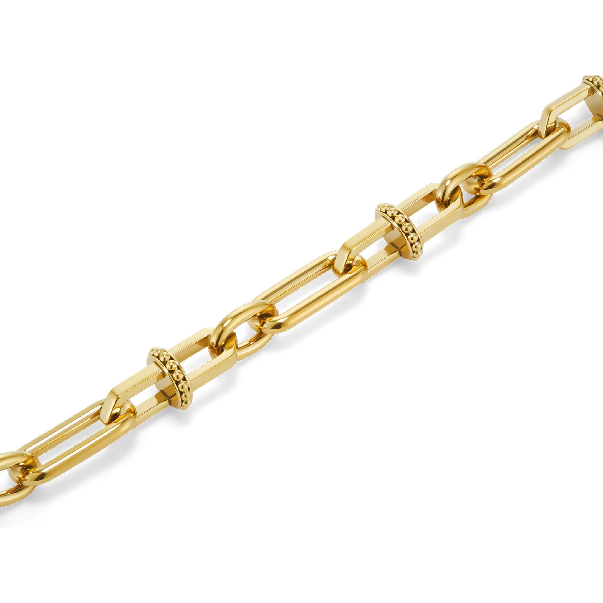 Womens Olivia Burton Gold Anchor Link Bracelet - Image 6