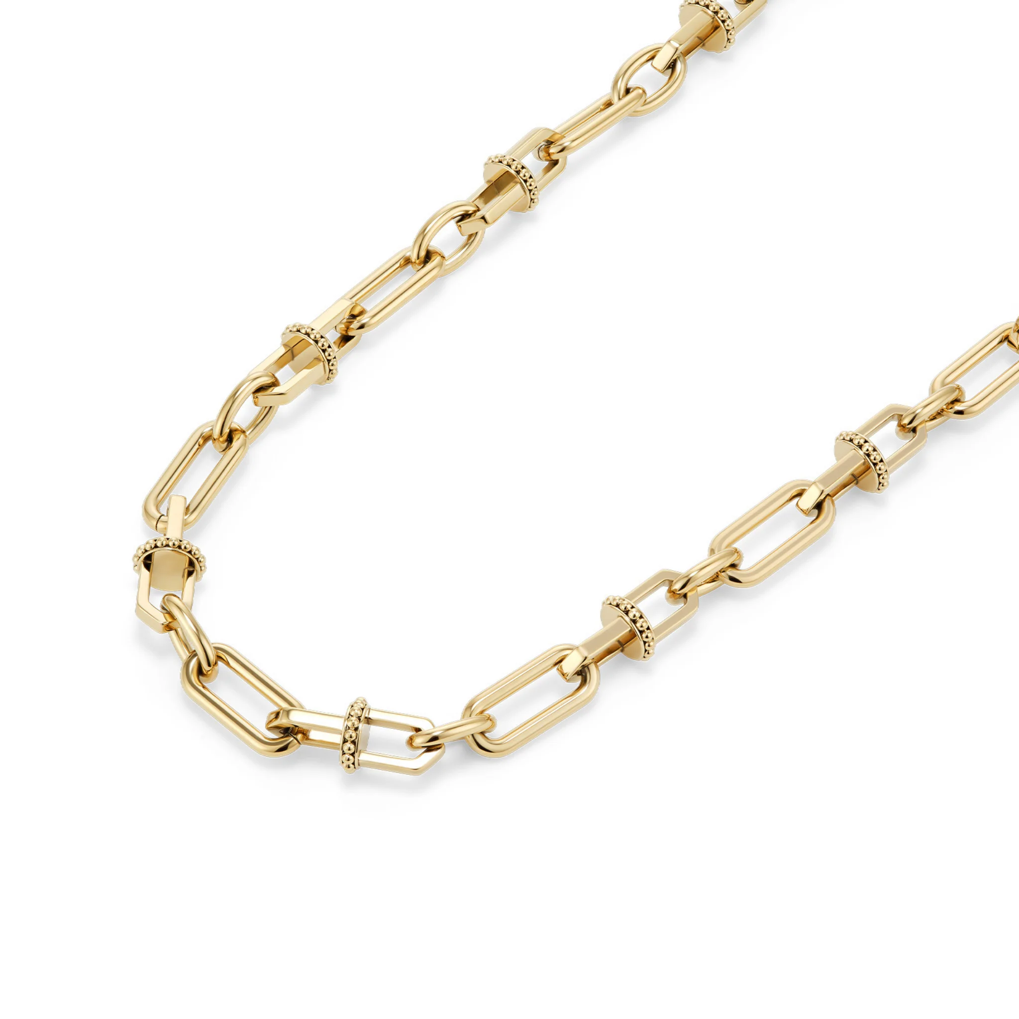 Womens Olivia Burton Gold Anchor Link Chain Necklace - Image 3
