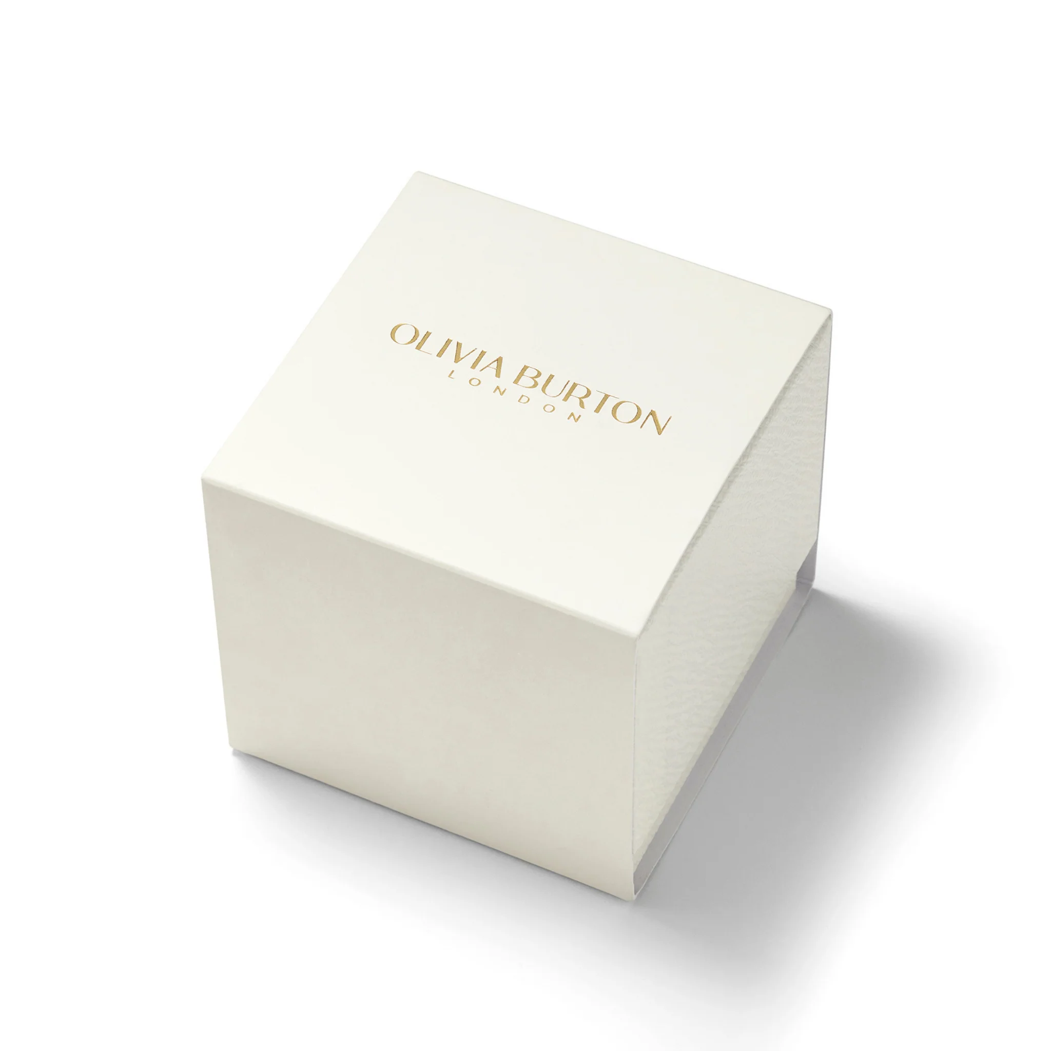 Womens Olivia Burton Silver/Light Pink Moonphase Bracelet Watch - Image 7