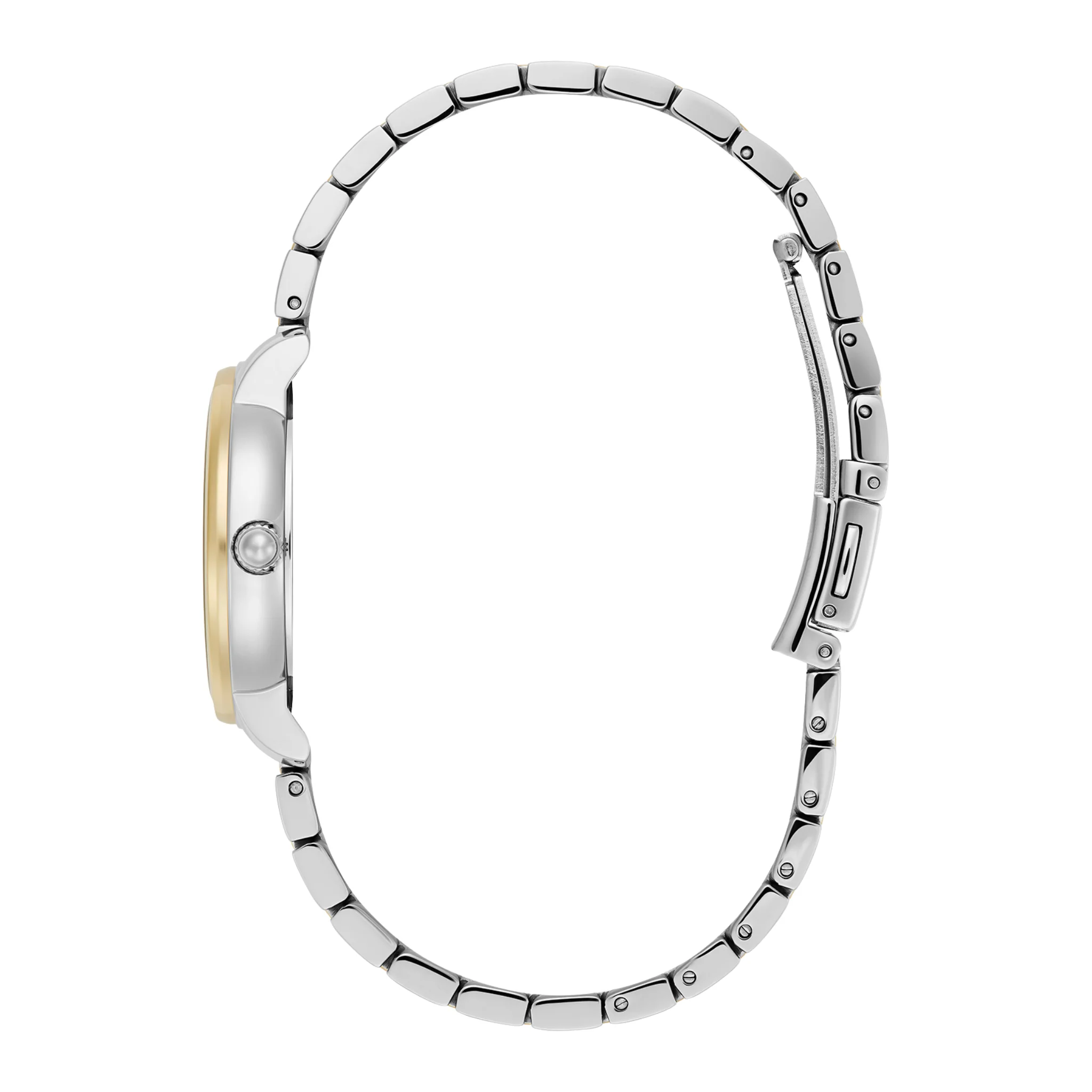 Womens Olivia Burton White/Two Tone Westbourne Bracelet Watch - Image 4
