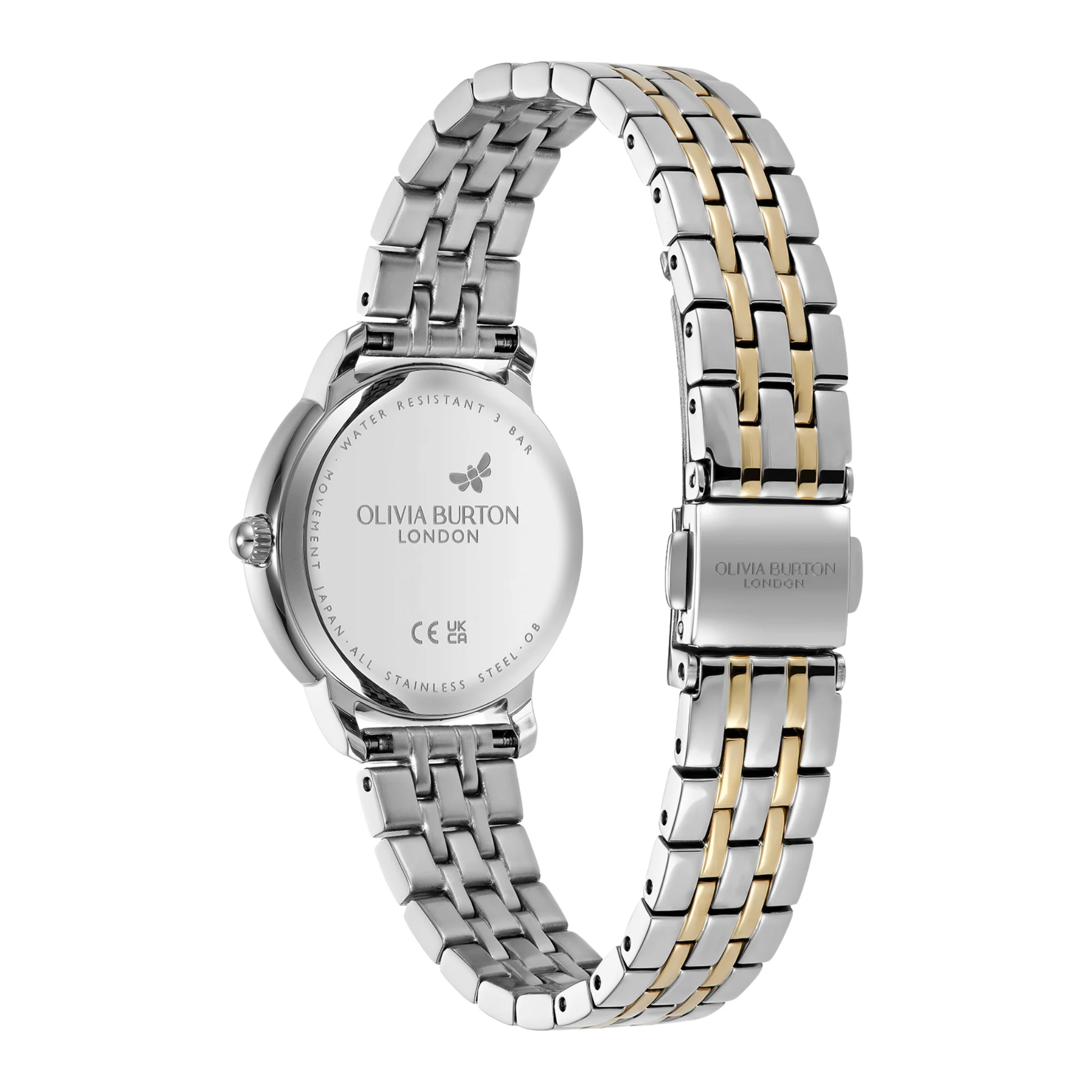 Womens Olivia Burton White/Two Tone Westbourne Bracelet Watch - Image 5