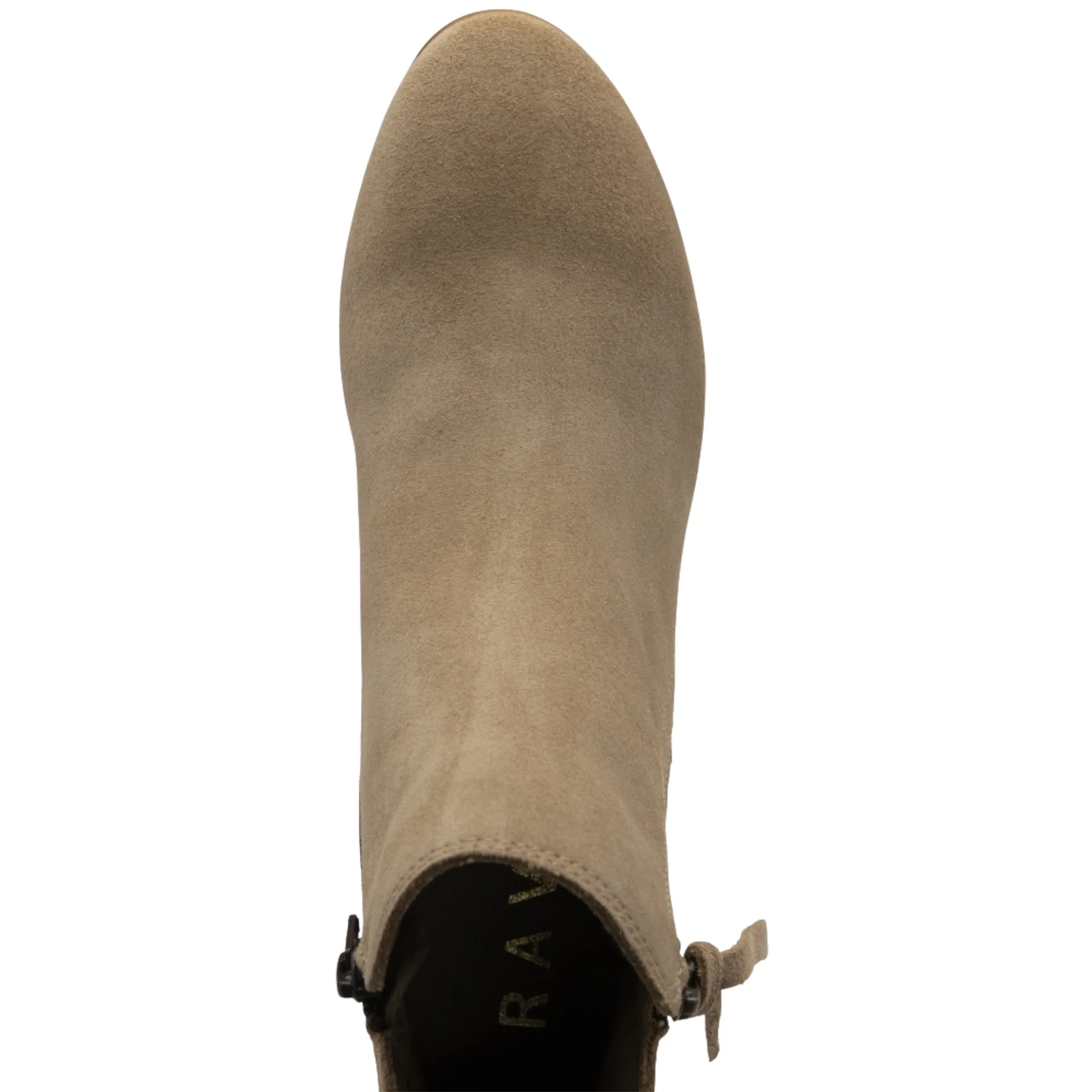 Womens Ravel Beige Suede Tulli Ankle Boots - Image 3