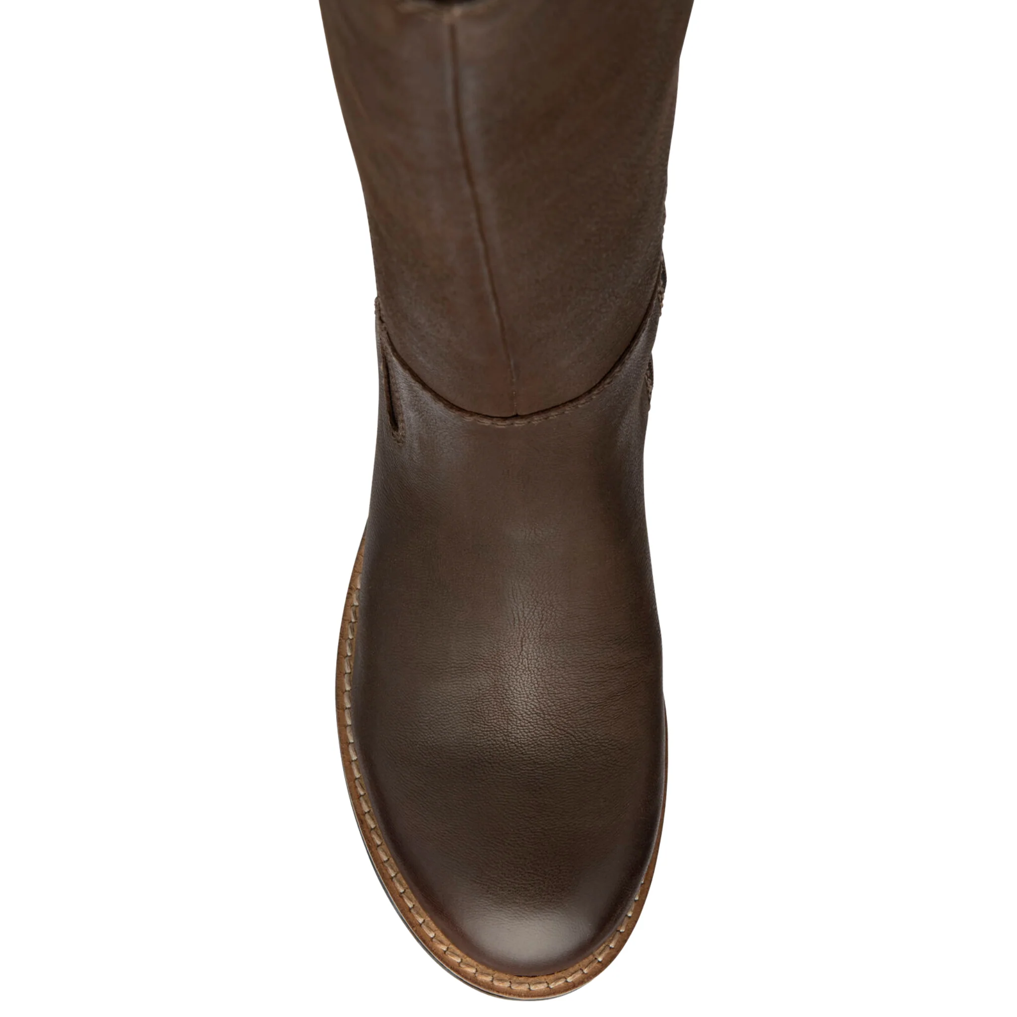 Womens Ravel Brown Leather Forth Knee High Boots - Image 3