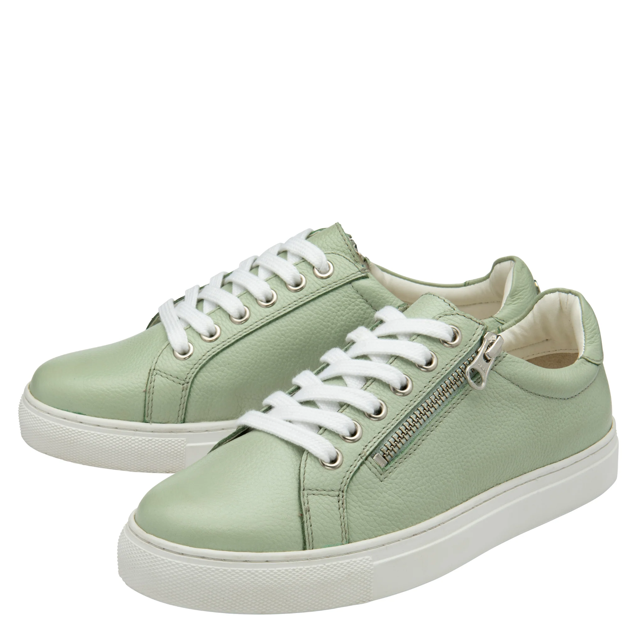 Womens Ravel Mint Green Dinley Trainers - Image 3