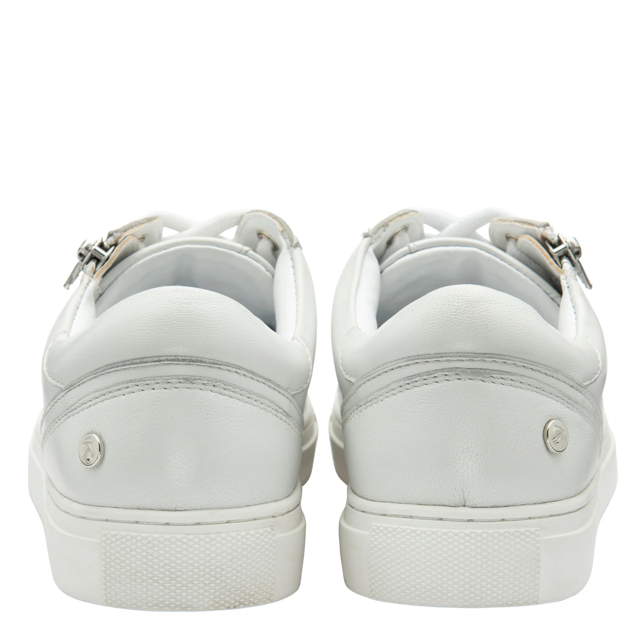 Womens Ravel White Gage Trainers - Image 2
