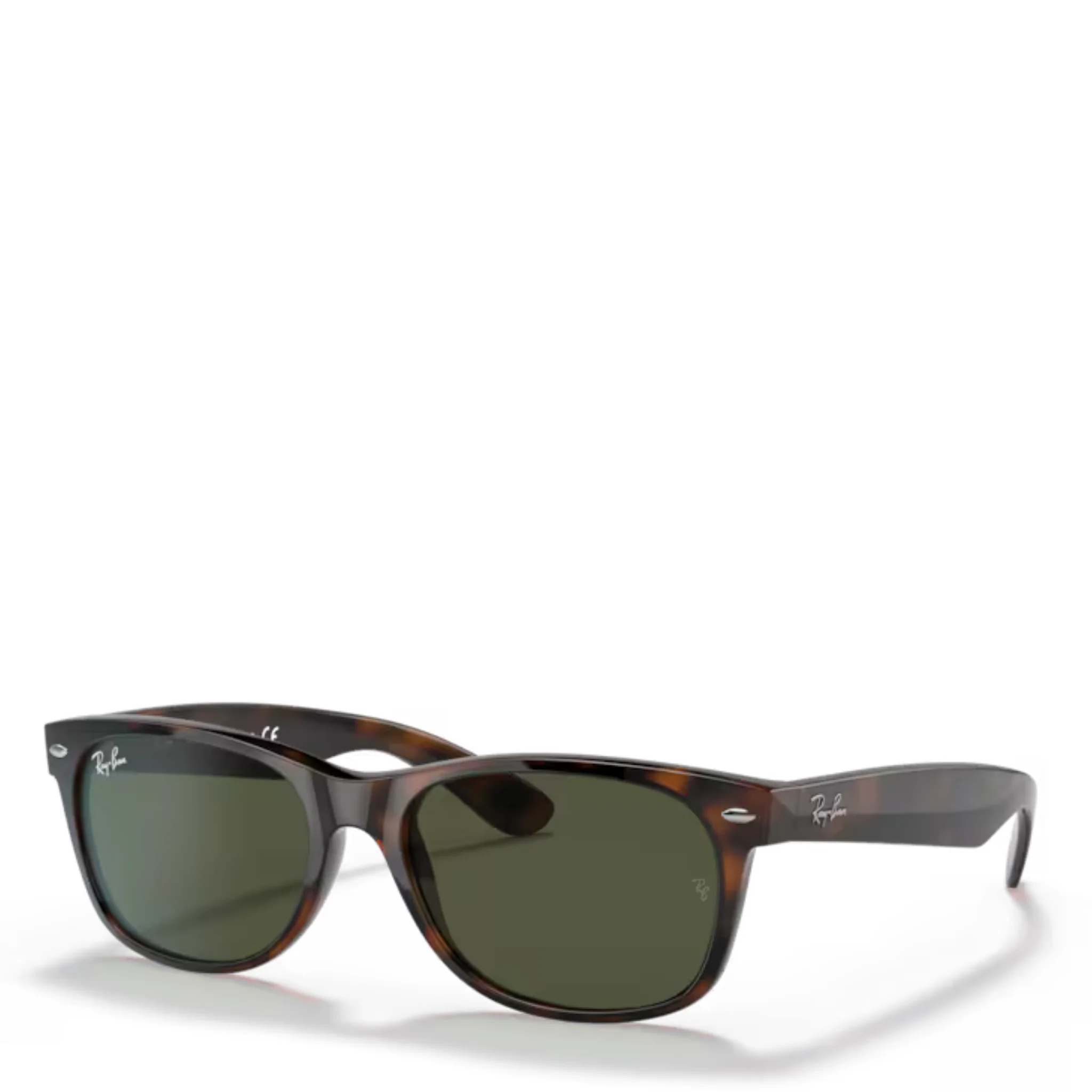 Womens Ray-Ban 902 Tortoise RB2132 New Wayfarer Sunglasses - Image 2