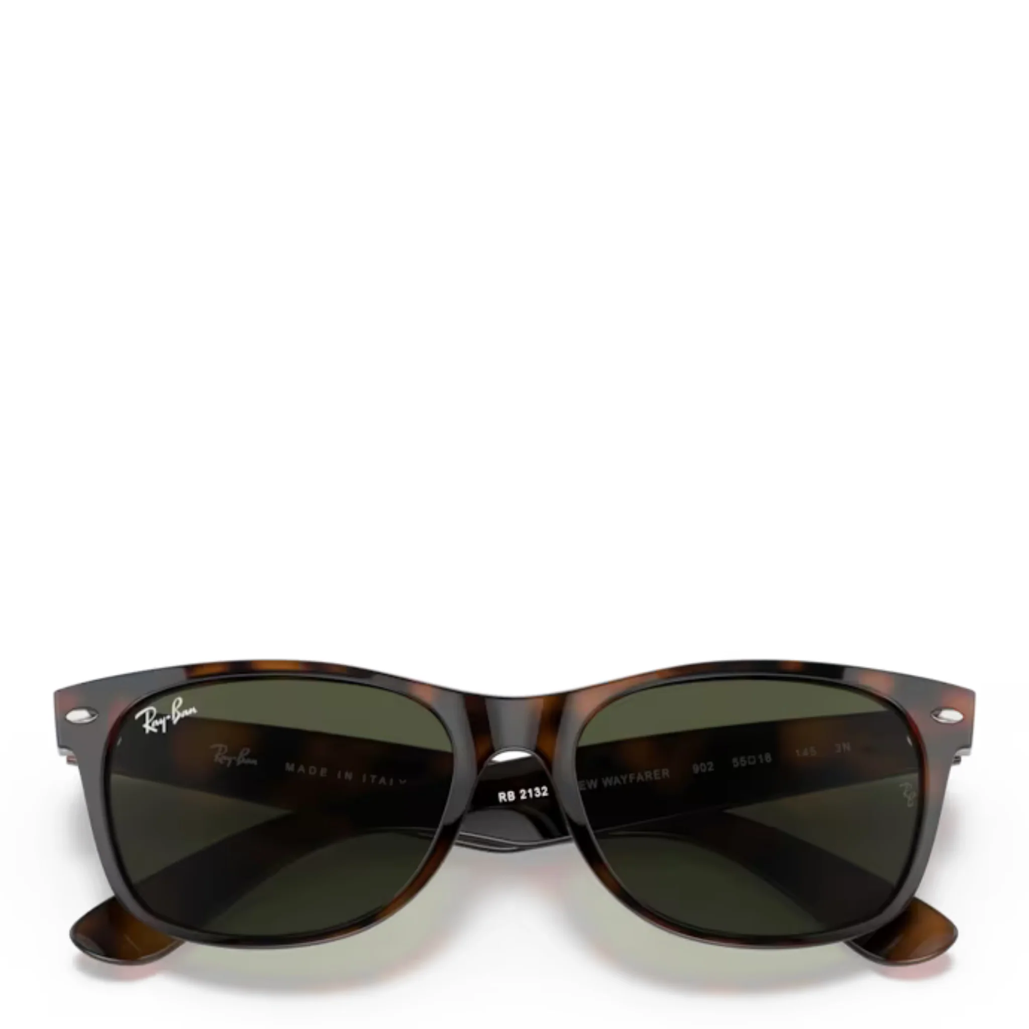 Womens Ray-Ban 902 Tortoise RB2132 New Wayfarer Sunglasses - Image 6