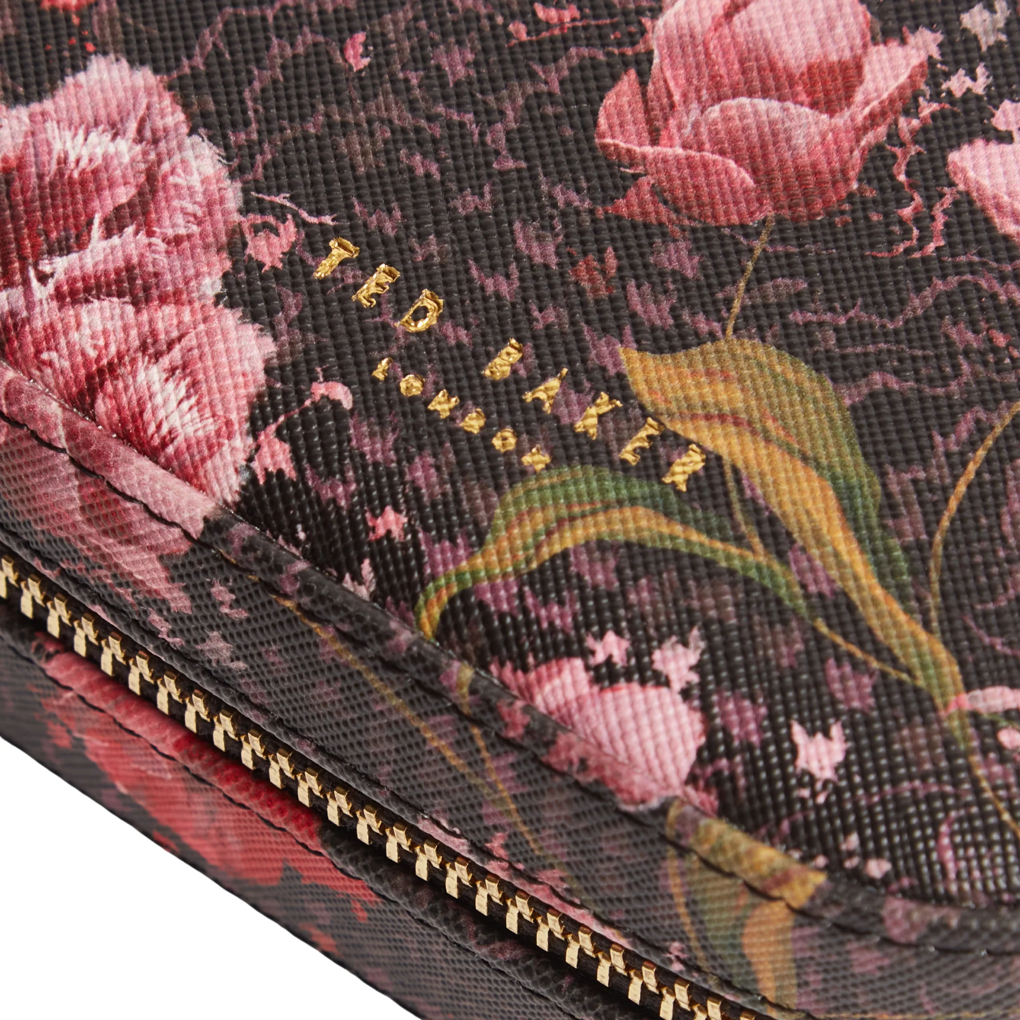 Womens Ted Baker Black Tulisa Printed Small Jewellery Case - Image 2