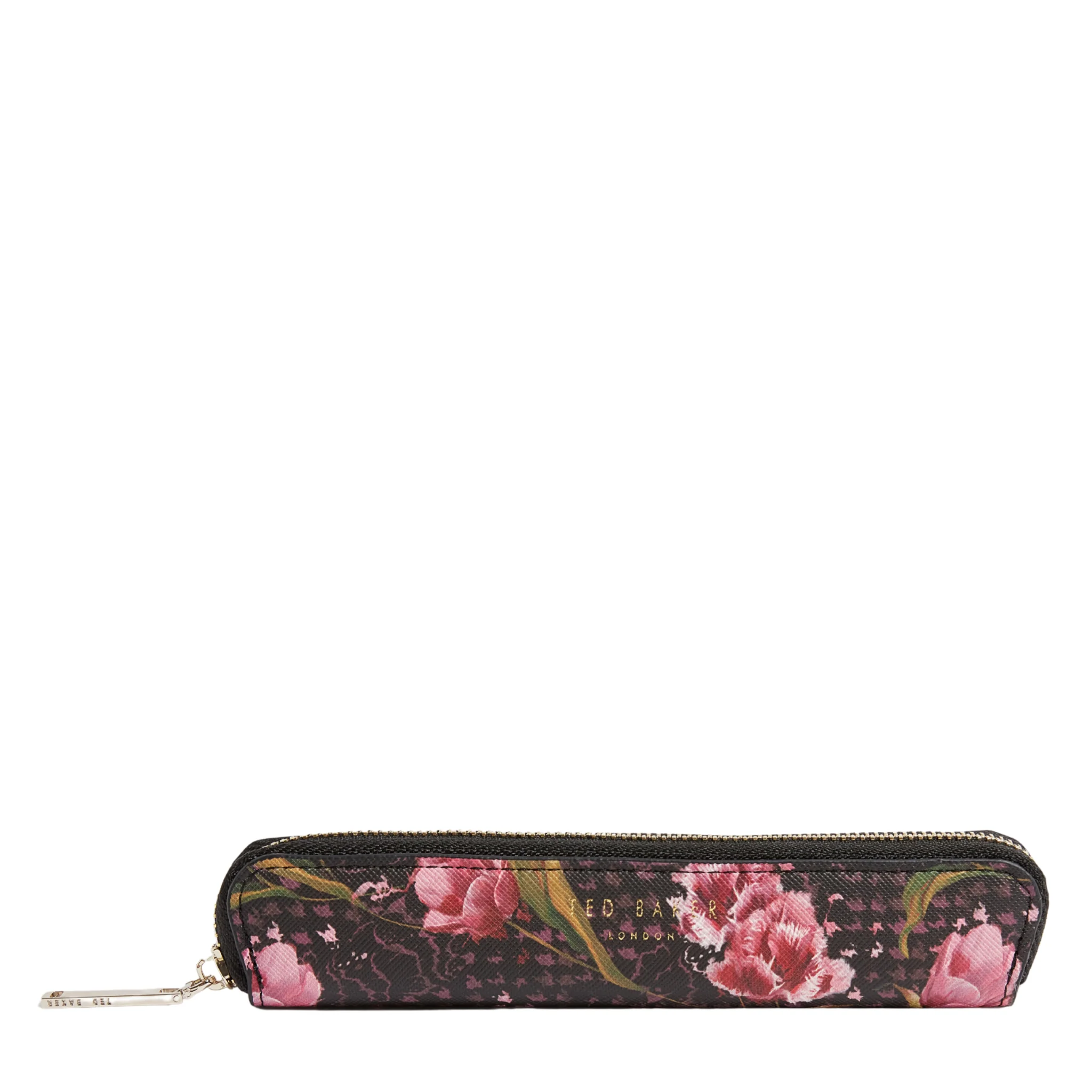 Womens Ted Baker Black Tunisa Printed Saffiano Pen and Pouch - Image 2